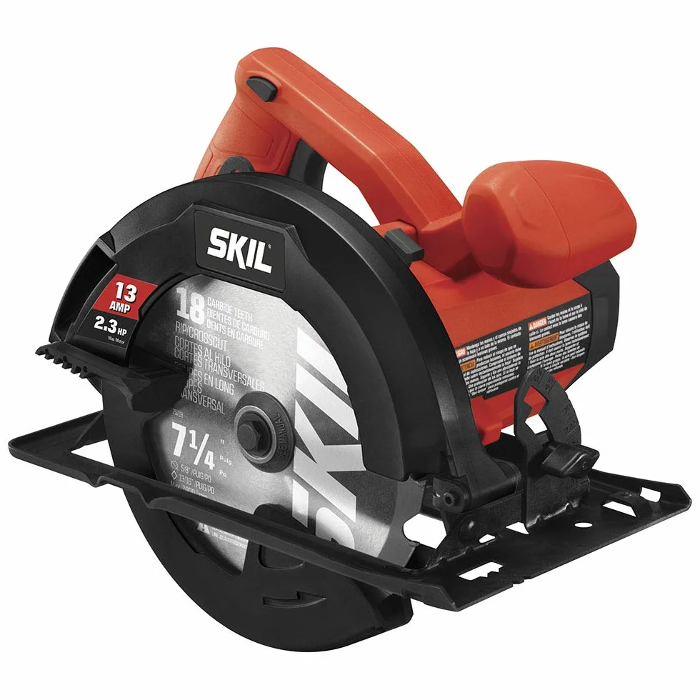 Skil 5080-01 13-Amp Piła tarczowa, 18 cm, czerwona