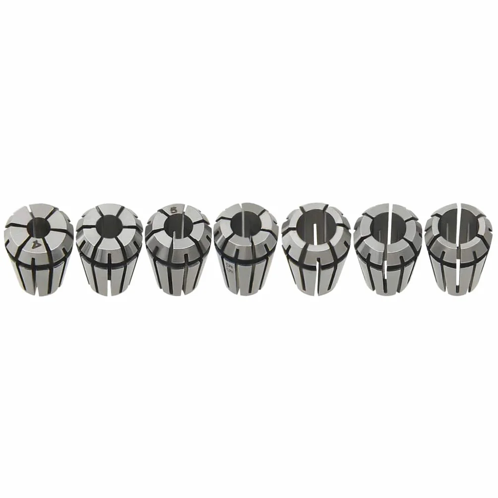 Stalowy zestaw narzędzi tokarskich z zakresem mocowania 1-7 mm do frezowania CNC, wiercenia, gwintowania, grawerowania, warsztatu, obróbki metalu, obróbki drewna