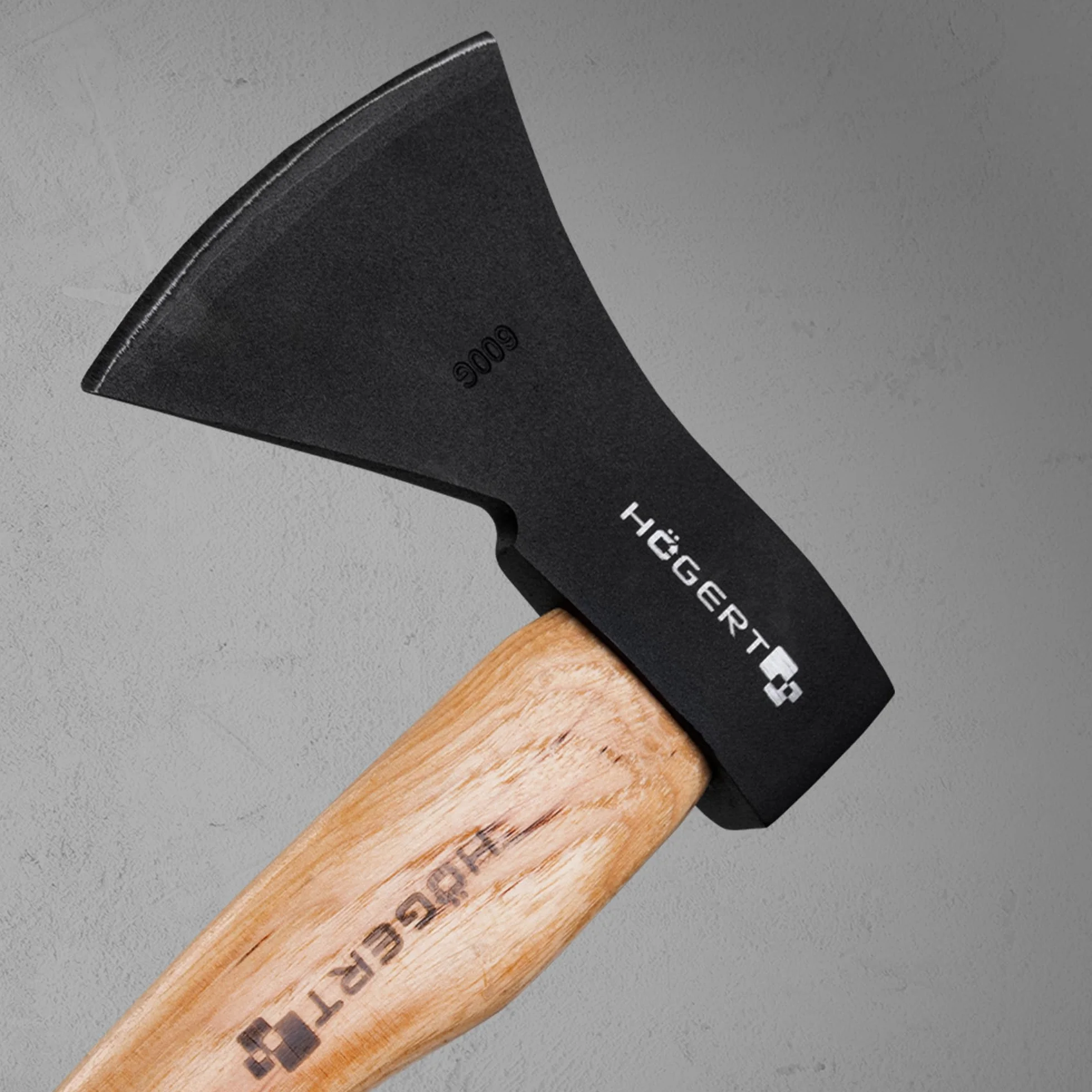 HÖGERT TECHNIK Siekiera 1000 g z drewnianym trzonkiem, hartowany liść 47-55 HRC