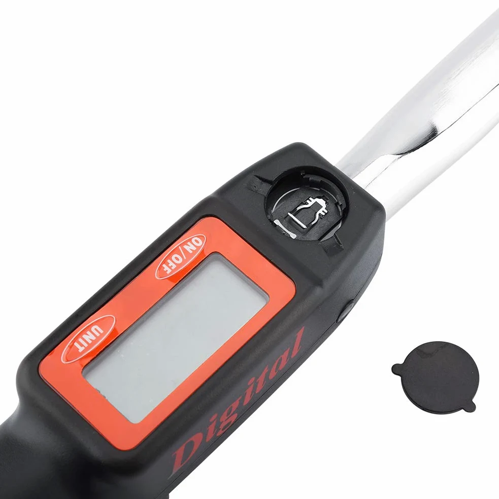 Rengue 1 Cyfrowy Klucz Dynamometryczny z Napędem 2 Cali, Klucz Zatrzaskowy z Podświetleniem LED, od 30 do 150 Ft Lb z konwersją Nm na Lb, Ergonomiczny Uchwyt do Napraw Samochodów i Użytku Domowego