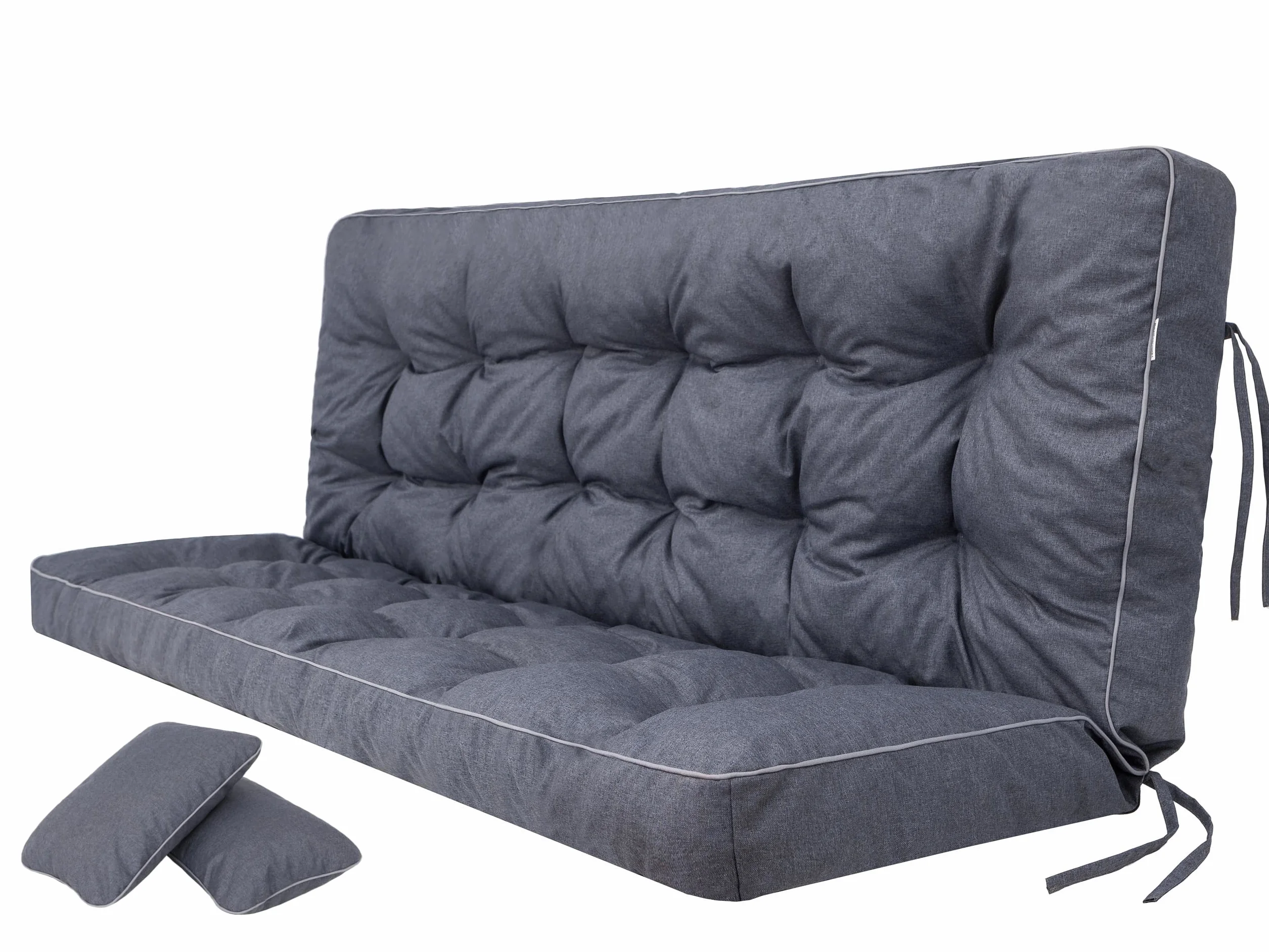 PillowPrim Poduszka na huśtawkę ogrodową 180 cm, granatowa
