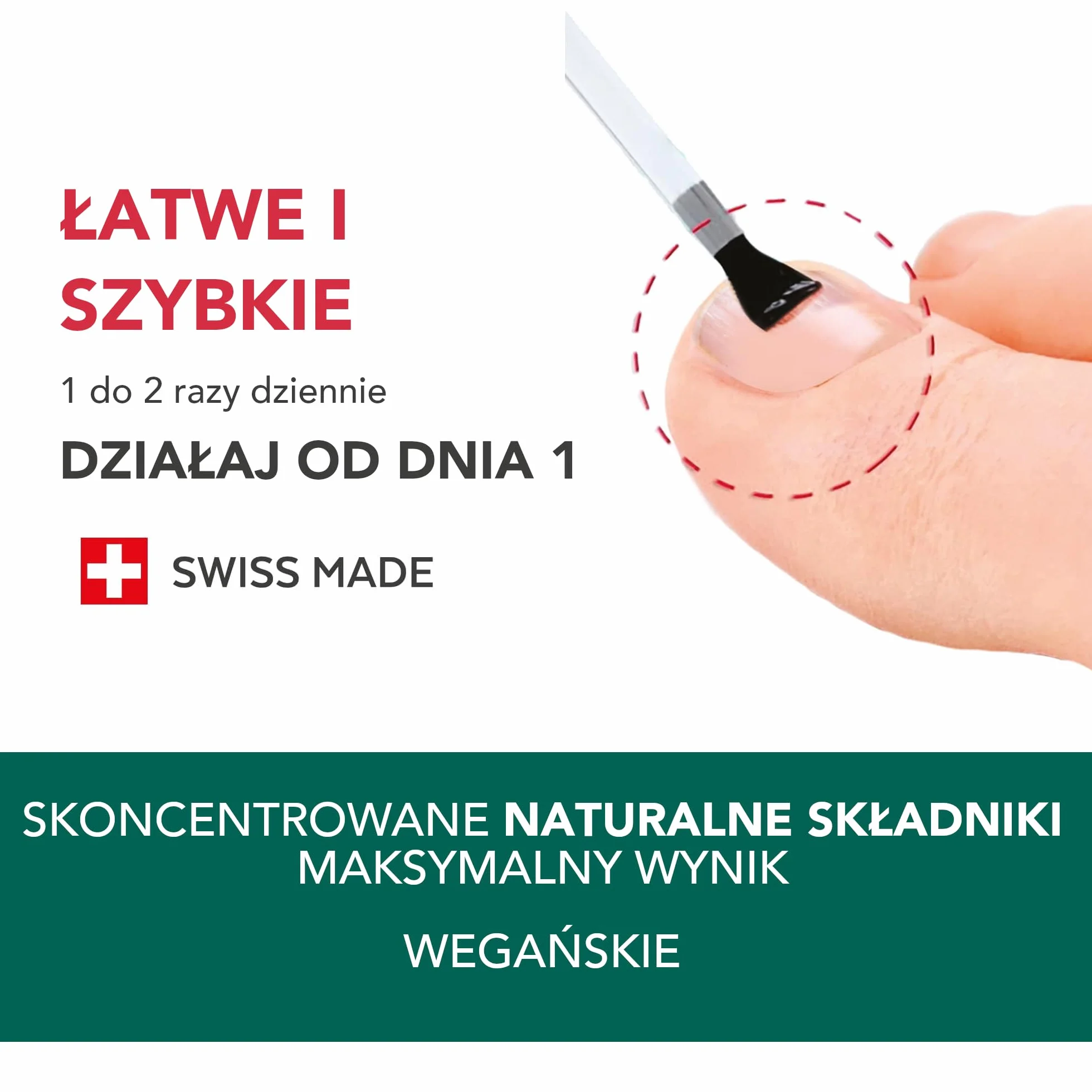 PODERM - LECZENIE MIKOZY PAZNOKCI | Na bazie roślin o wyjątkowo silnym działaniu przeciwgrzybiczym i naprawczym | Profesjonalna pielęgnacja dłoni i stóp | Łatwe stosowanie i szybkie działanie | Wyprodukowano w Szwajcarii