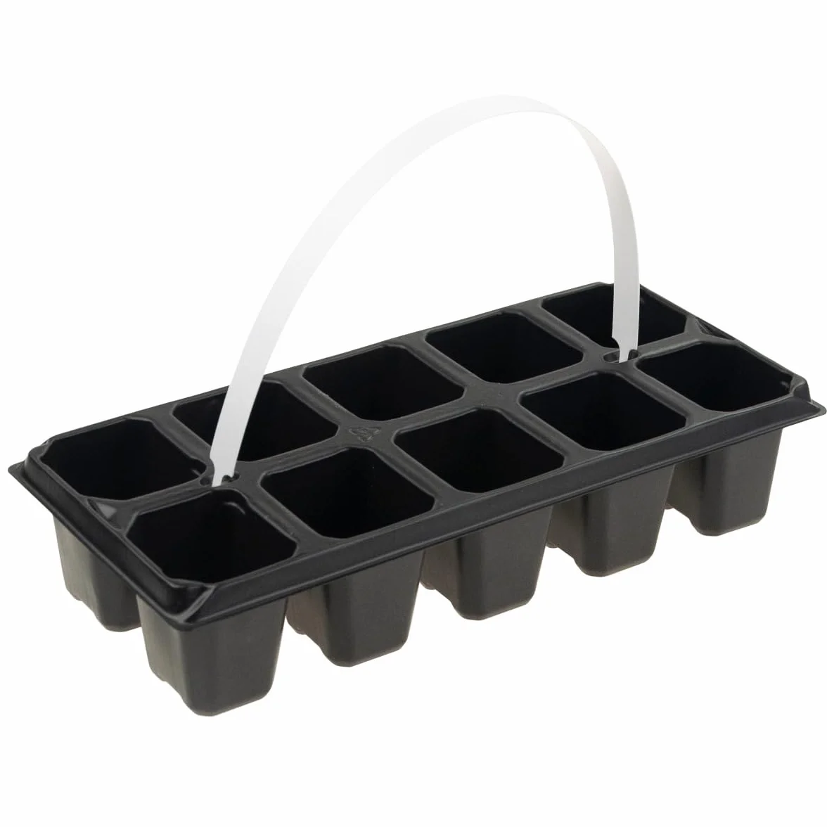 Martom Multiplates 10 przegródek do wysiewu palet produkcyjnych, doniczki, prosty system do uprawy roślin, kwiatów, sałatek, warzyw, zestaw do uprawy, płyta wielofunkcyjna, płyta doniczkowa, płyta