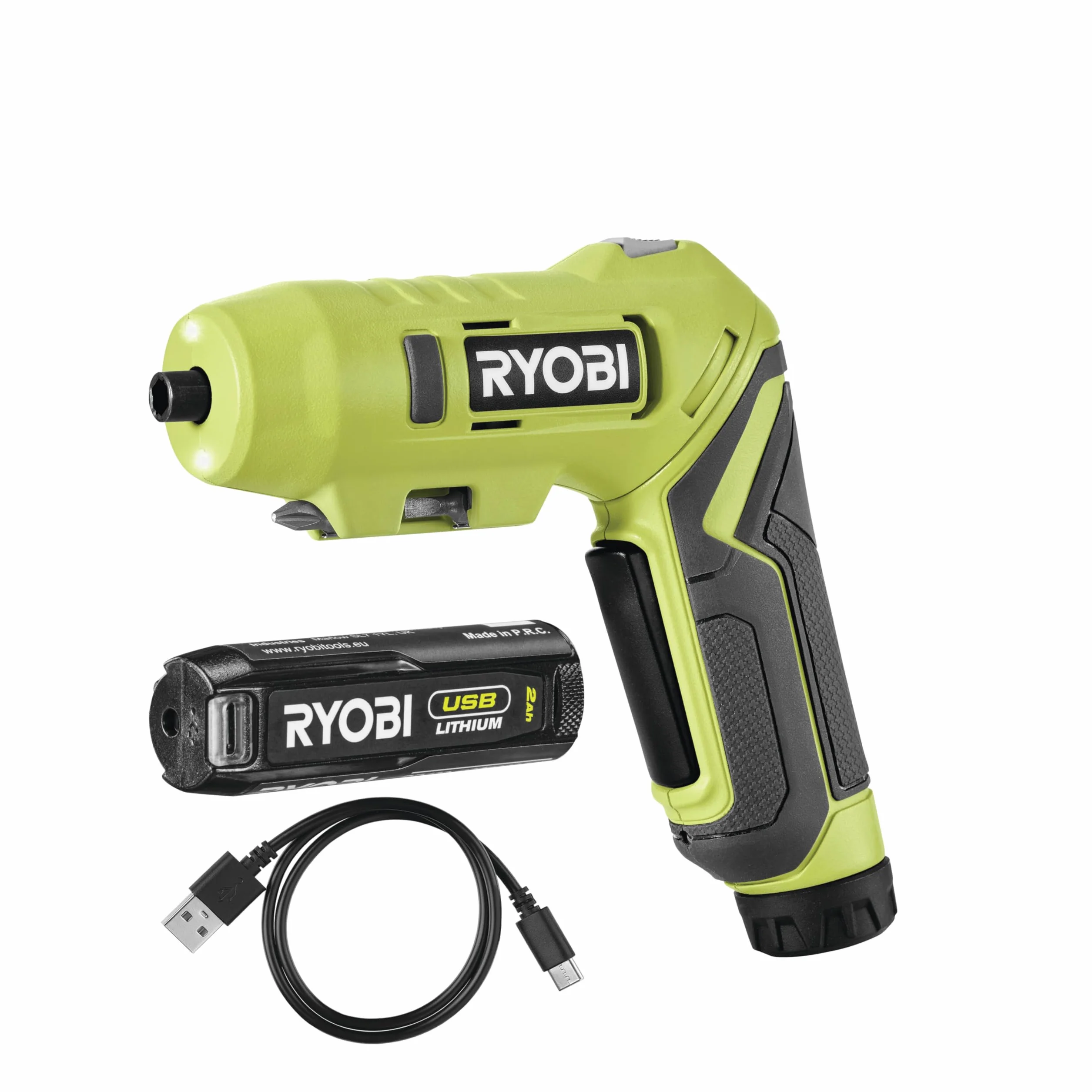 Ryobi Wiertarka Akumulatorowa z Uchwytem Orientable 4V (1x 2,0Ah), ONE+