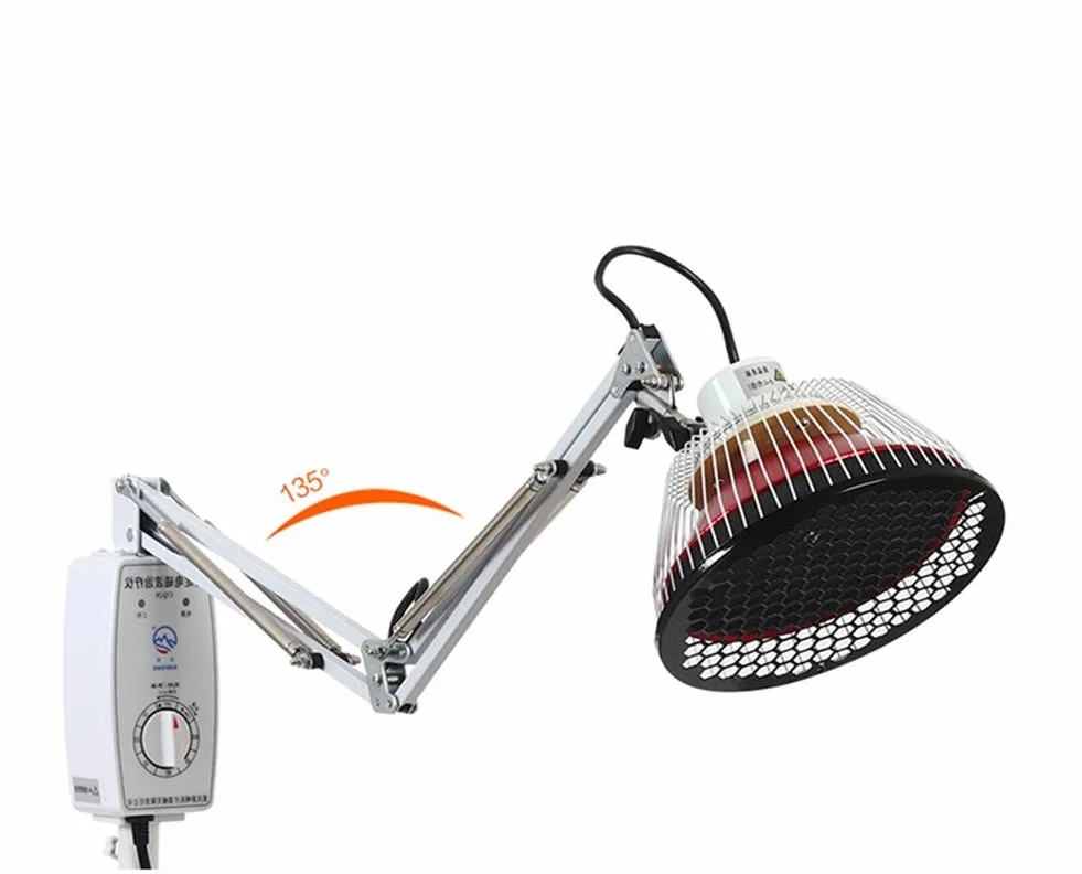 Lampa na podczerwień TDP 250 W mineralna terapia światłem ogrzewanie talerza do łagodzenia bólu