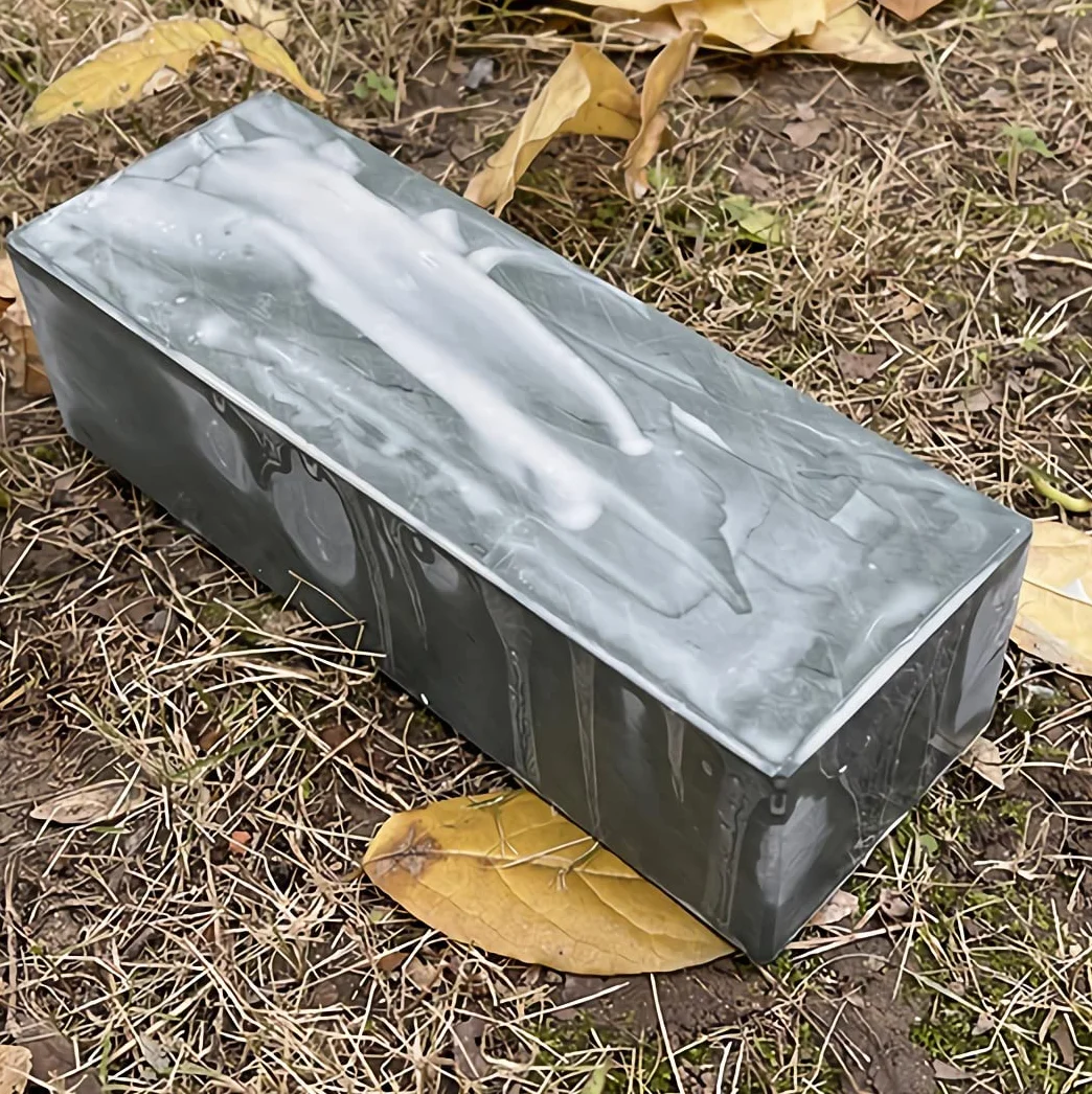 Kamień do ostrzenia noży, Naturalny kamień szlifierski, osełka kuchenna, siatka 6000 do domowych noży kuchennych Noże myśliwskie Naturalny kamień celulozowy Materiał średniej wielkości