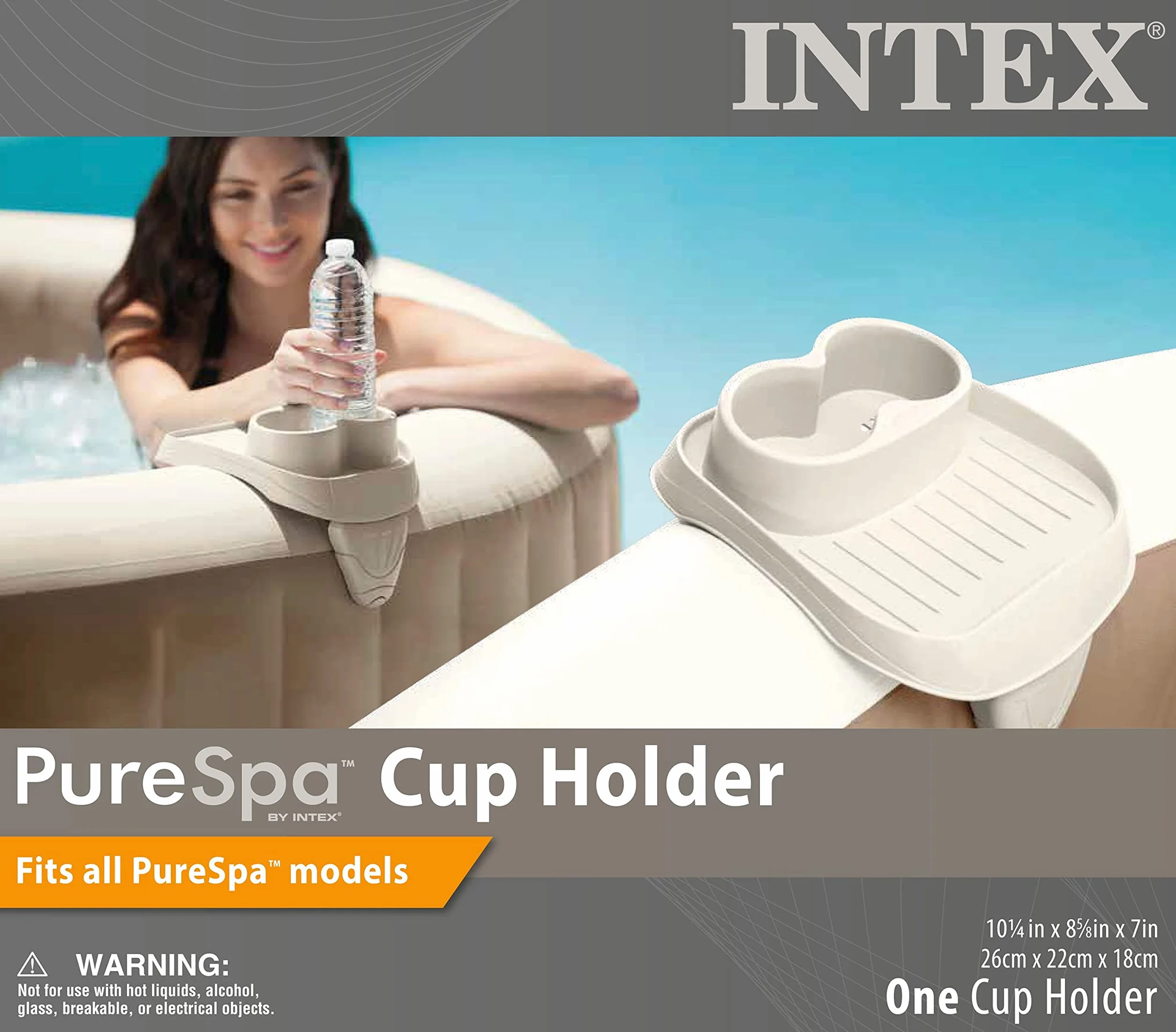 Intex PureSpa uchwyt na kubek na 2 pojemniki na napoje