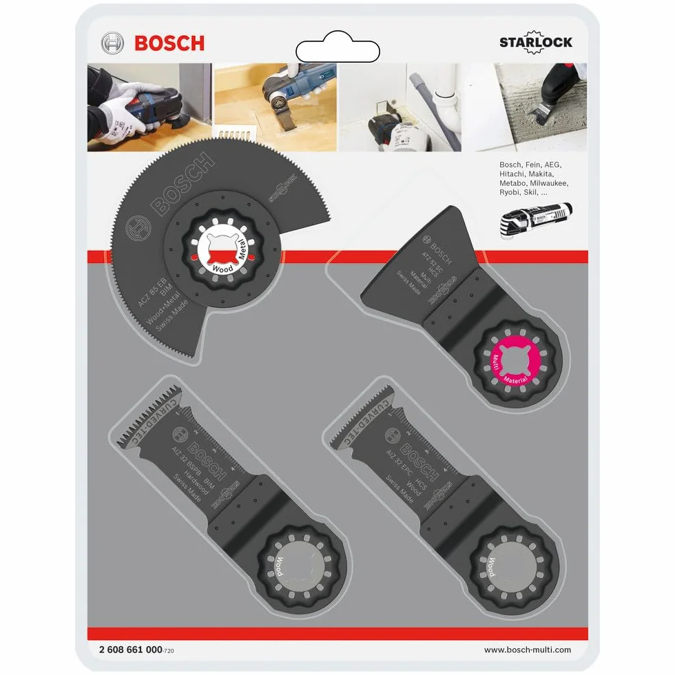 Bosch Profesional 4-CZĘŚCIOWY ZESTAW DO PODŁÓG I ZABUDOWY