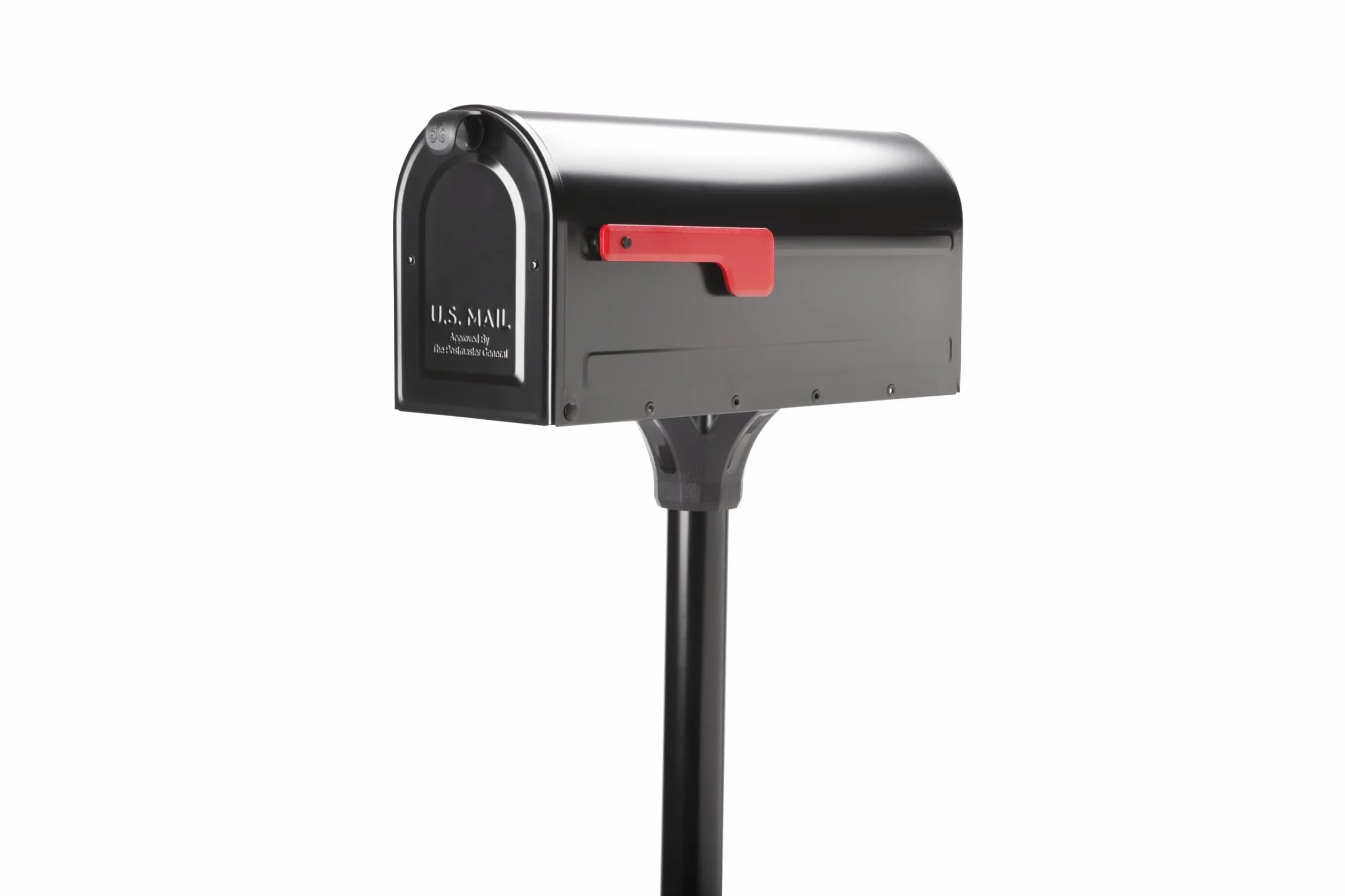 ARCHITECTURAL MAILBOXES 7680B-10 MB1 skrzynka pocztowa i zestaw słupków naziemnych, czarny, M.