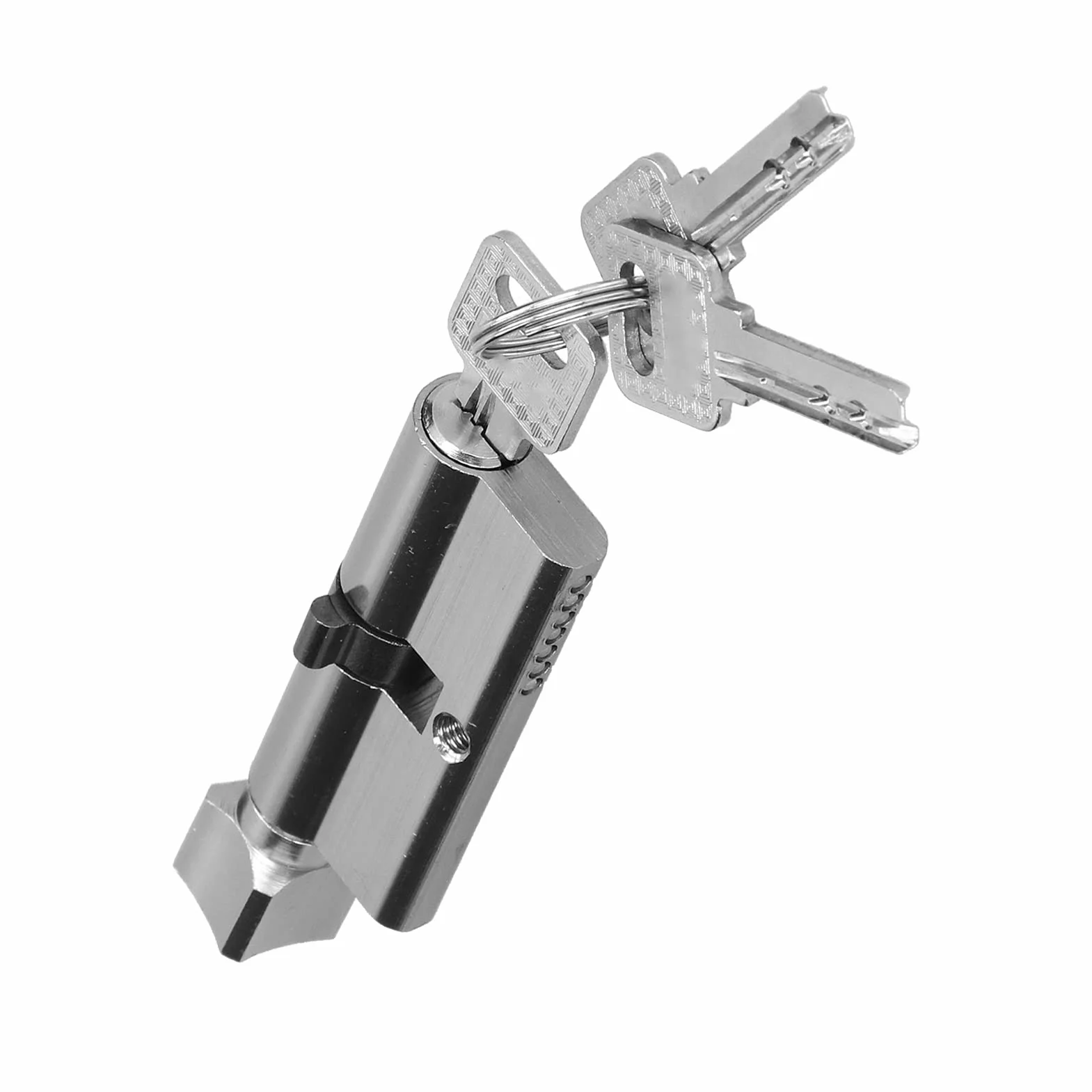 Cylinder Zamka, Części Zamienne do Zamka Drzwi Cylinder Zamka ze Stopu Aluminium i żelaza Wkładka z Rdzeniem Zamka Drzwi z Kluczem do Drzwi o Grubości 35–50 Mm