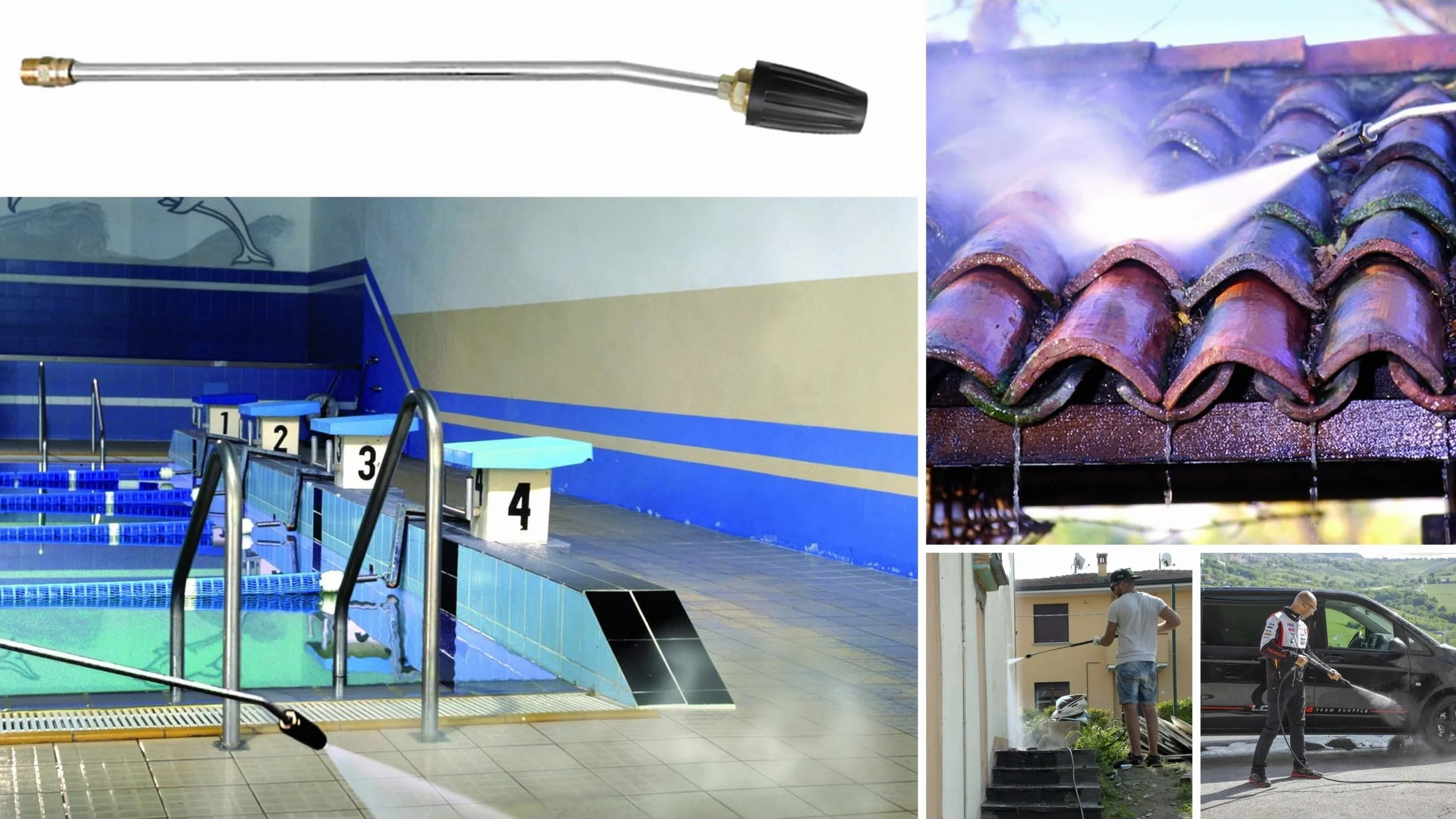 LAVOR Myjka Ciśnieniowa 180 BAR 2500W FULL ZESTAW: Patio Cleaner, Pianownica, Turbo Dysza, Bęben na wąż 8m, Pompa Aluminium, ASS, Woda ze Zbiornika