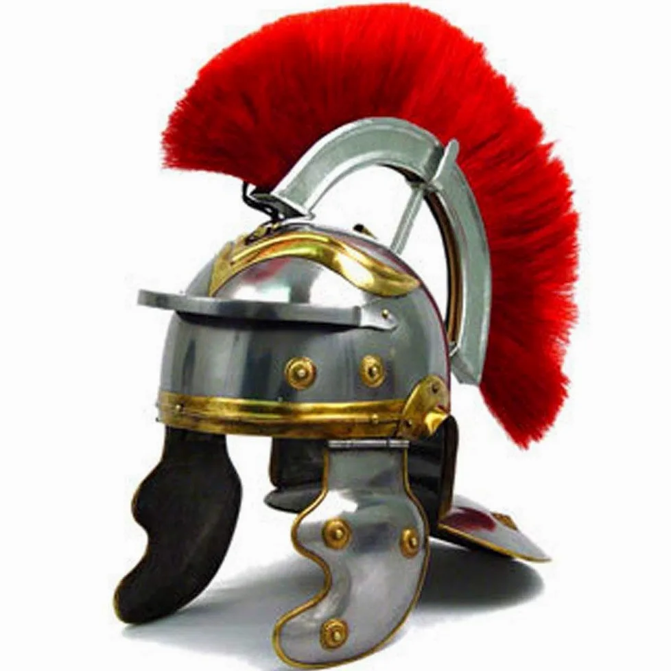 THOR INSTRUMENTS Roman Officer Centurion historyczny kask pancerz 18g stal