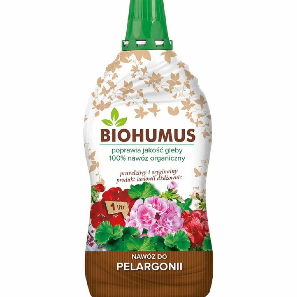 Biohumus nawóz do pelargonii 1l - Agrecol Biohumus