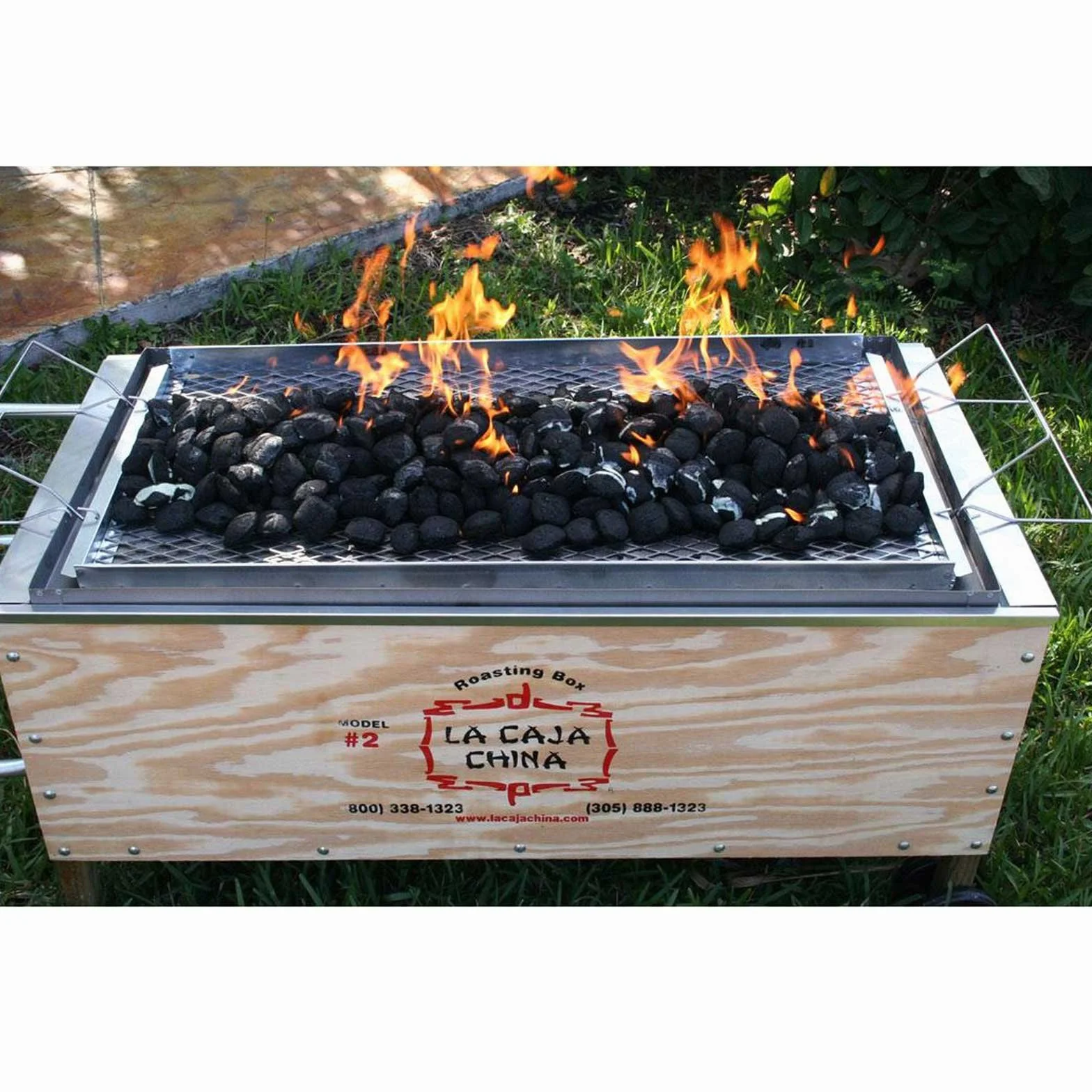 La Caja China Kistensau #2 pudełko do pieczenia wieprzowiny BBQ grill
