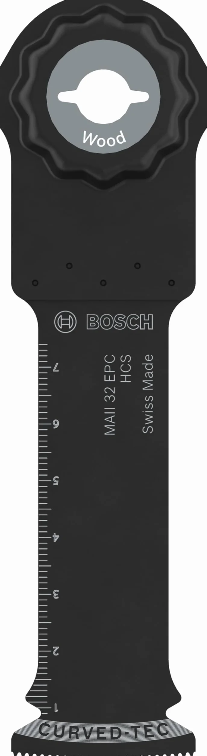 Bosch 10x Brzeszczot do cięcia wgłębnego MAII 32 EPC (do Miękkie drewno, Szerokość 32 mm, Professional Akcesoria Narzędzie wielofunkcyjne)