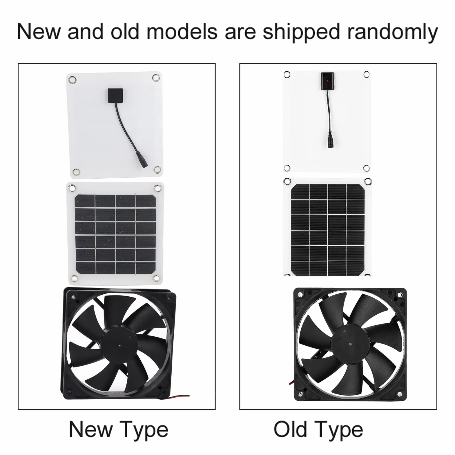 Wentylator solarny 10 W 4,7" IP67 wodoszczelny zasilany energią słoneczną do kurników szklarni