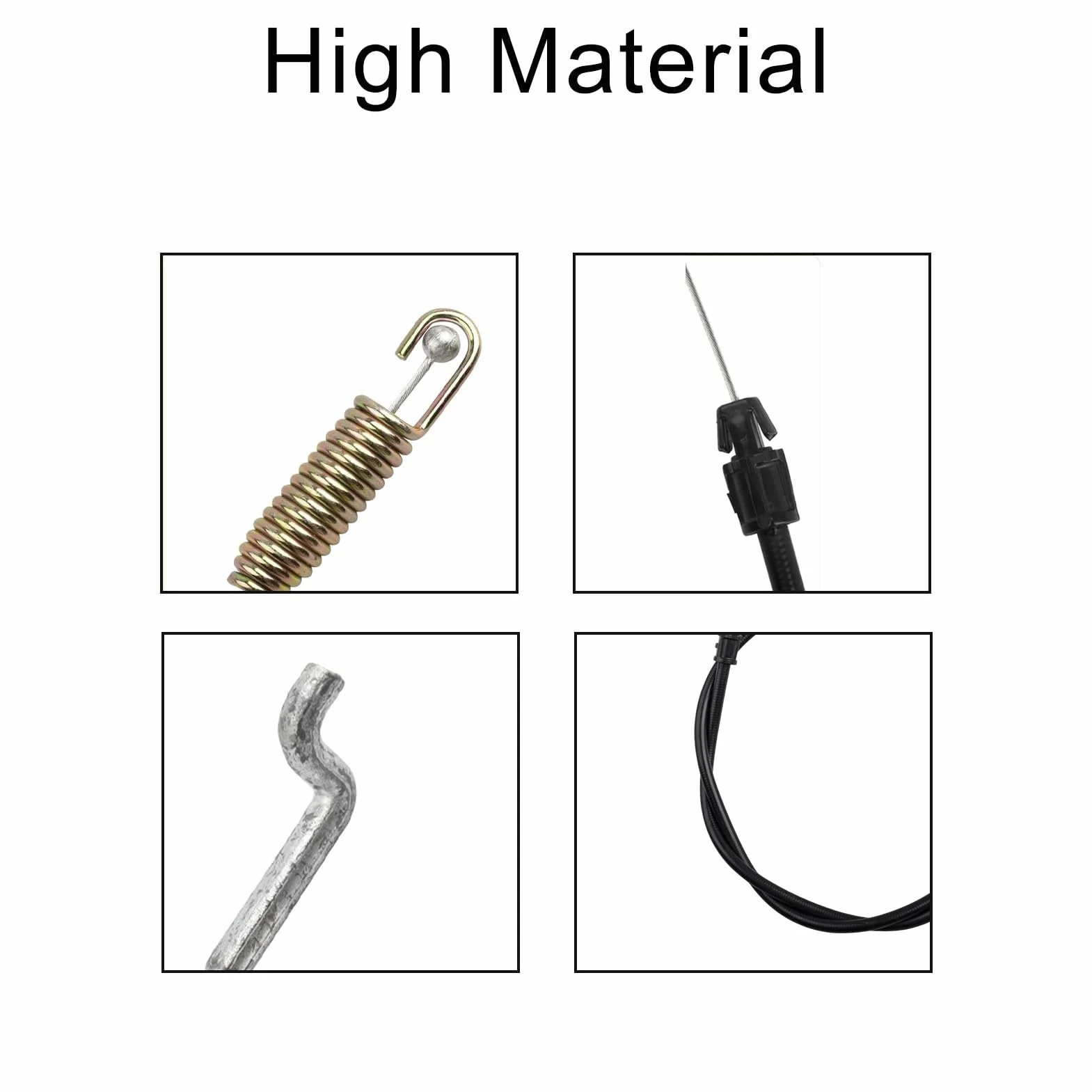 Chuancheng 127-0733 Kabel trakcyjny do Toro 21356, Flex-Force 21352, Toro & Lawnboy 10732 10734 10734 10738 17738 17732 17734 Kosiarka, Części zamienne do kosiarki