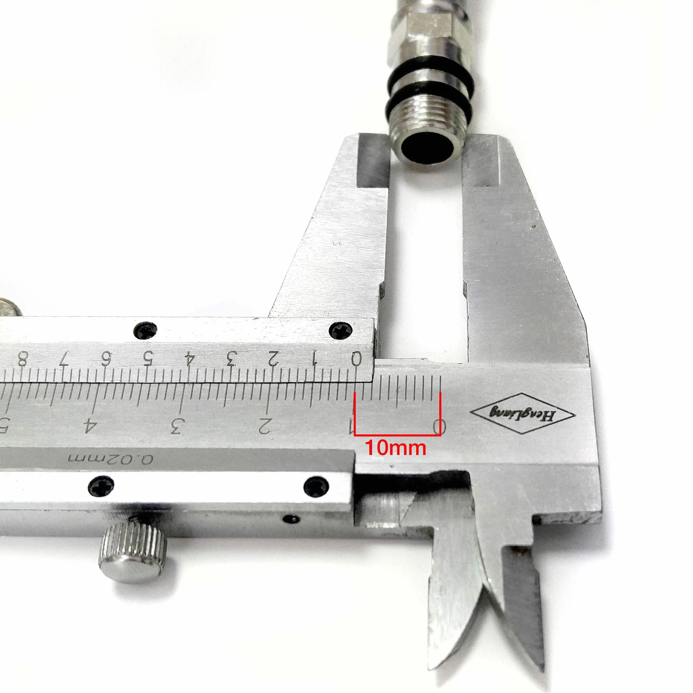 2 x M10 x 1/2 BSP (300 mm) elastyczne złącza kranowe | zlewozmywak kuchenny / umywalka łazienkowa monoblokowy mikser rury elastyczne ogony (krótki męski koniec)