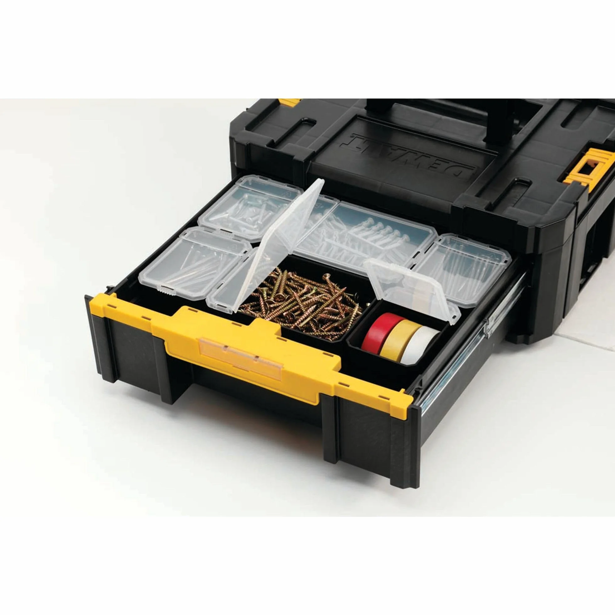 Dewalt DWST1-70705 Skrzynia Narzędziowa, Żółty/Czarny, ‎44 x 31.4 x 17.6 cm