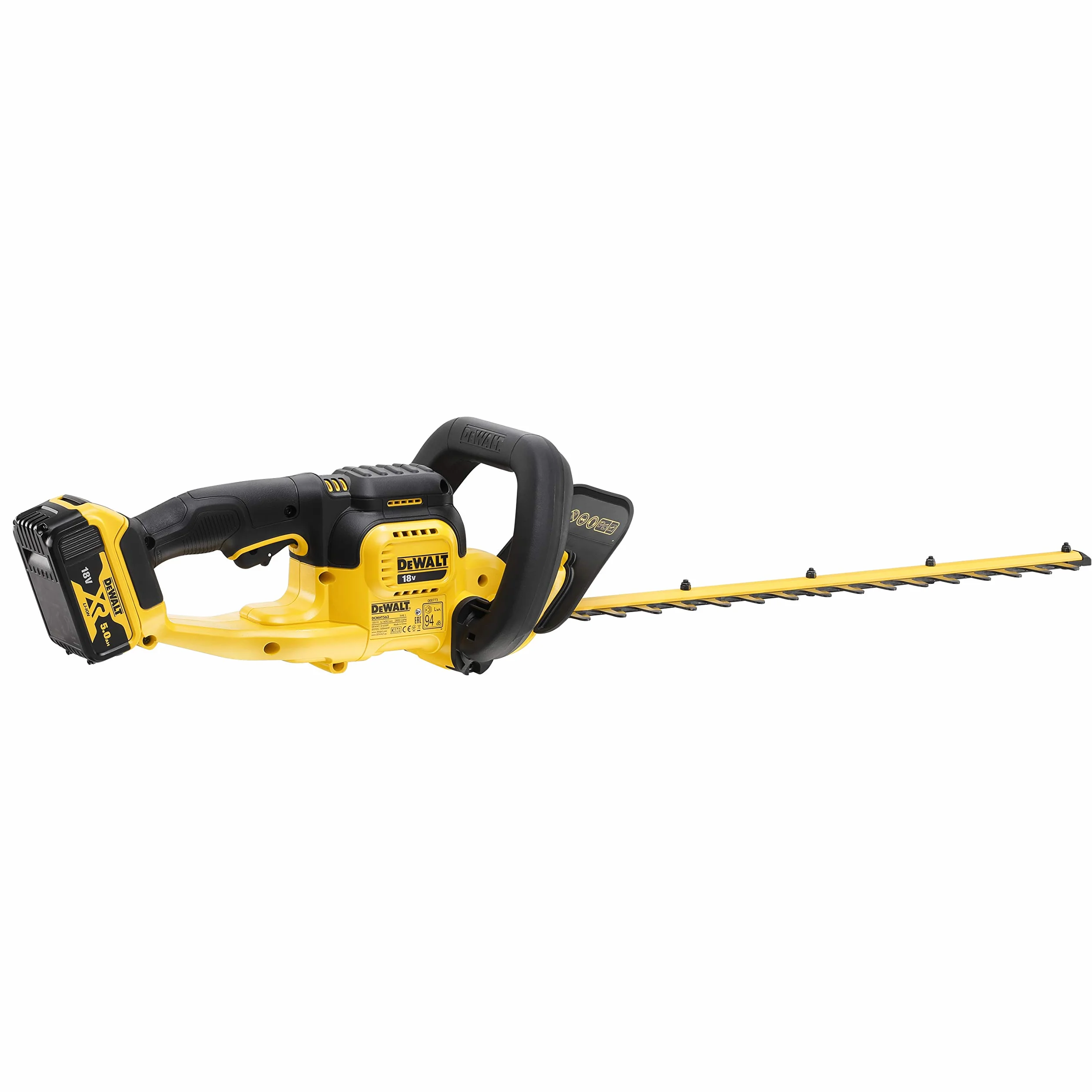 DeWalt DCMHT563P1-QW Taille-haies XR 18V 5Ah Li-Ion 55cm 25mm 1 bateria akumulatorowe