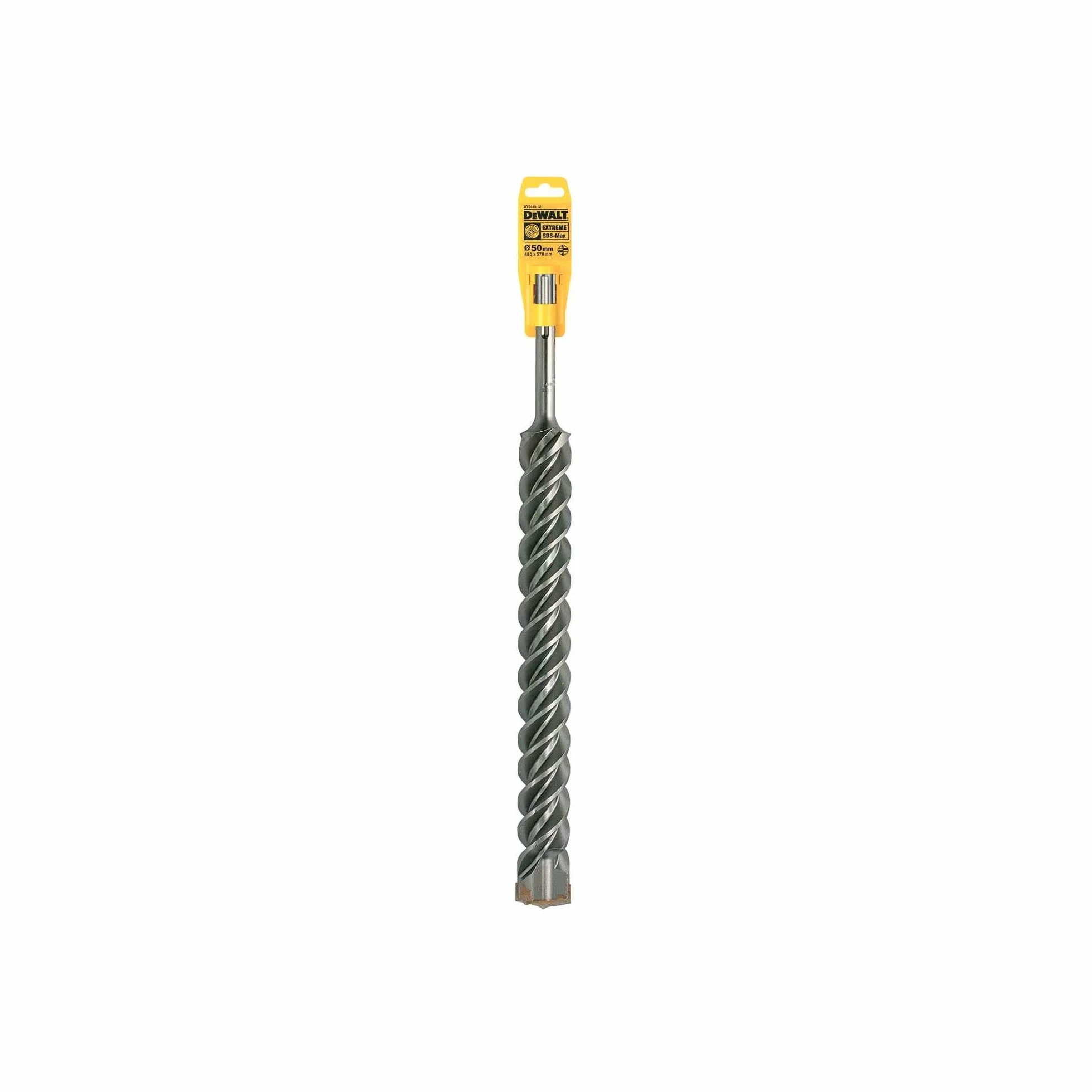 DeWalt Extreme wiertło udarowe SDS-max Ha (średnica 50 mm, długość całkowita 570 mm, długość robocza 450 mm, liczba ostrzy 4) DT9449