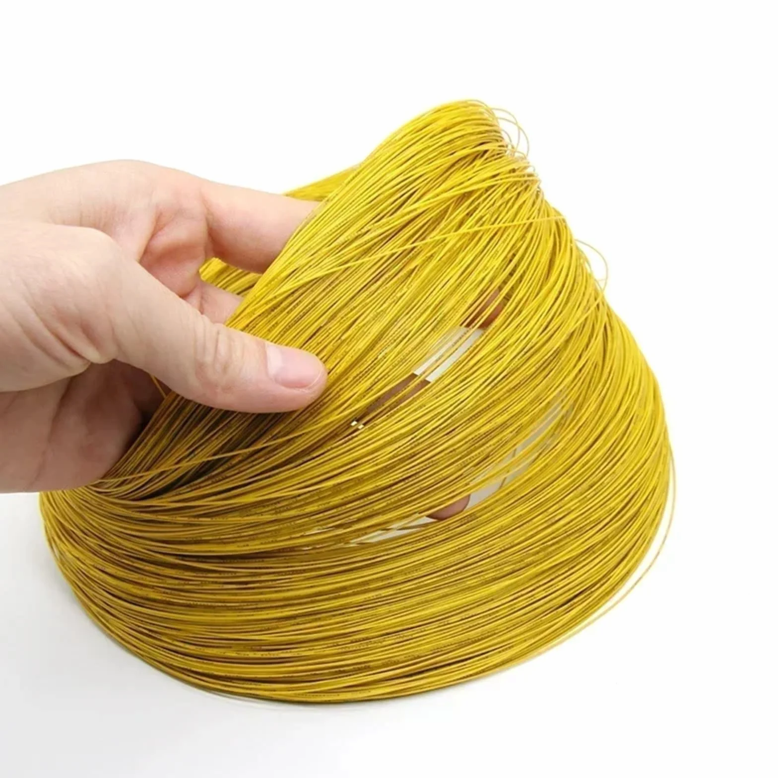 5M 500M UL1571 Kable elektroniczne 32 30 28 26 AWG elastyczne PVC (biały, 100 metrów, 30AWG)