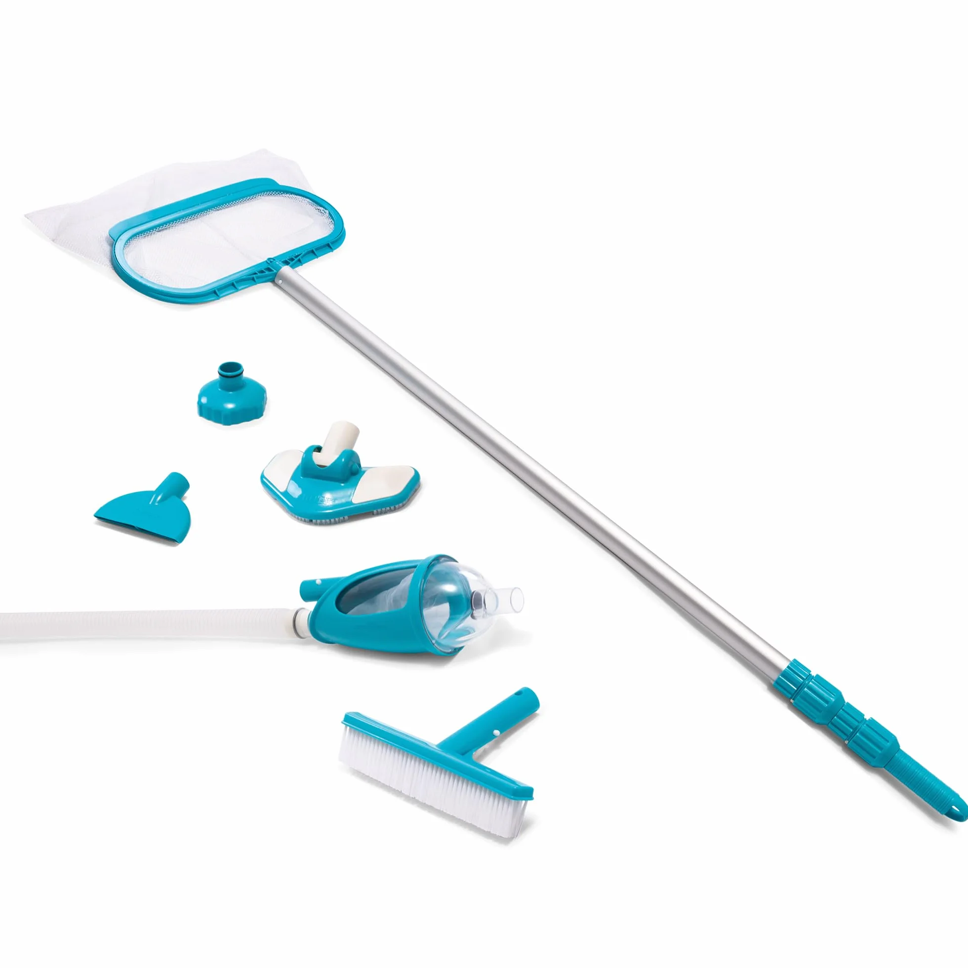 Intex Deluxe Pool Maintenance Kit – akcesoria basenowe – zestaw do czyszczenia basenu – 5-częściowy