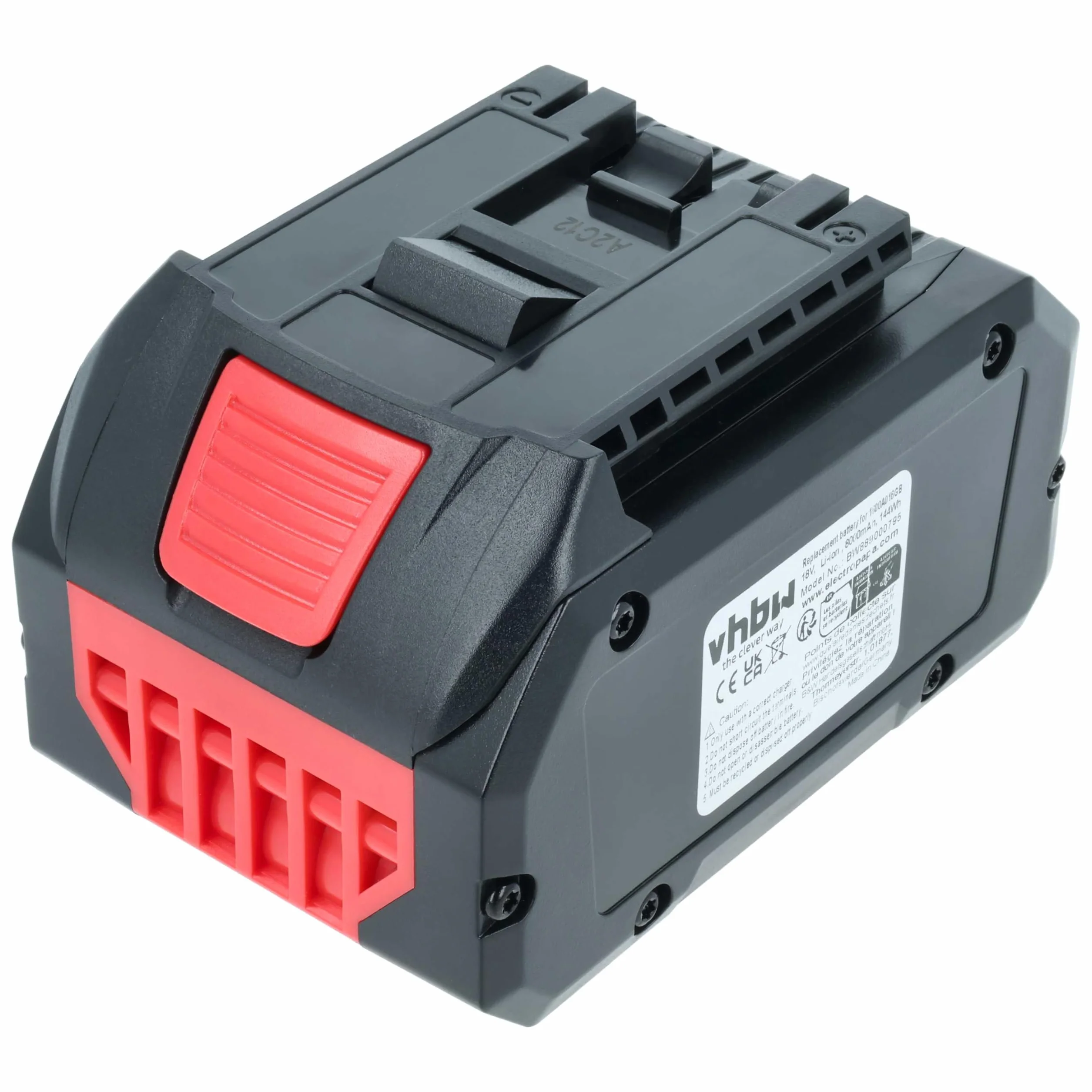 vhbw Akumulator kompatybilny z Fein ASCD 18-300 W2 AS, ASCD 18-200 W4 AS, ASCD 18-1000 W34 AS (8000 mAh, litowo-jonowy, 18 V)
