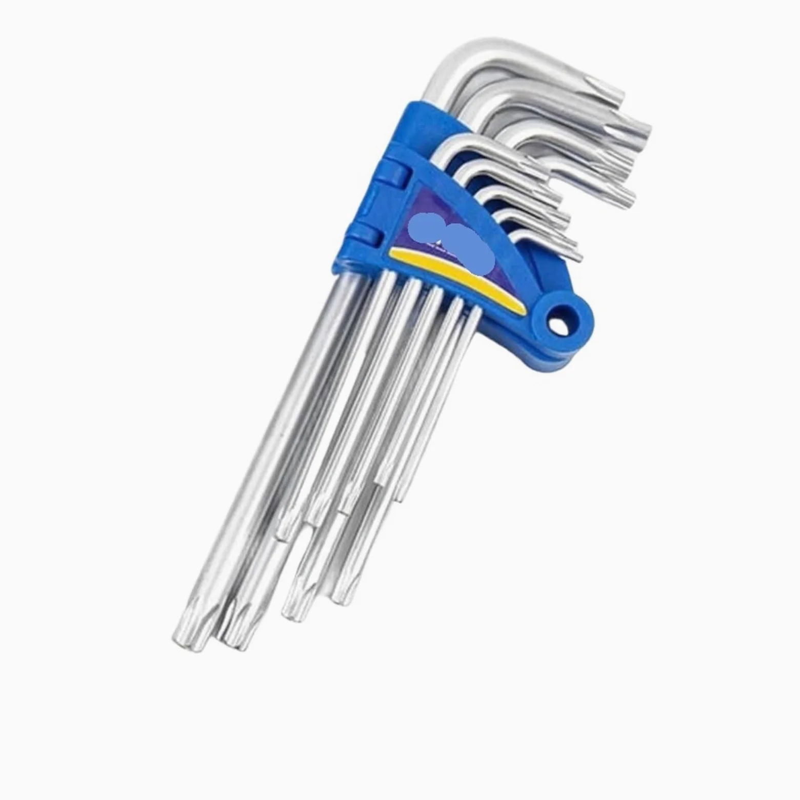 9 sztuk/zestaw metryczny klucz sześciokątny 1,5 mm 2 mm 2,5 mm 3 mm 4 mm 5 mm 6 mm 8 mm 10 mm klucz imbusowy Torx T10 T15 T20 T25 T27 T30 T40 T45 T50 (Torx T10-T50)