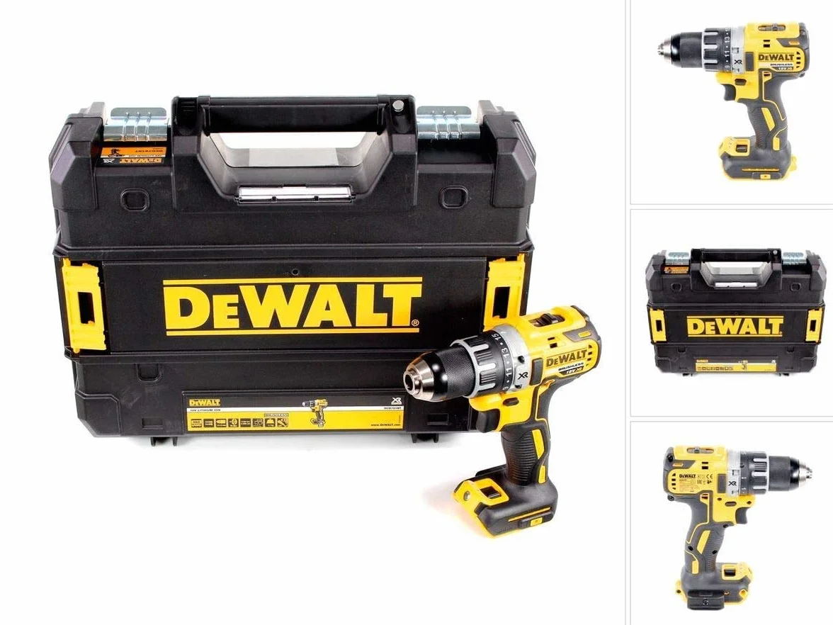 Dewalt Dcd791Nt-Xj Wkrętarka, Żółty/Czarny, 18V