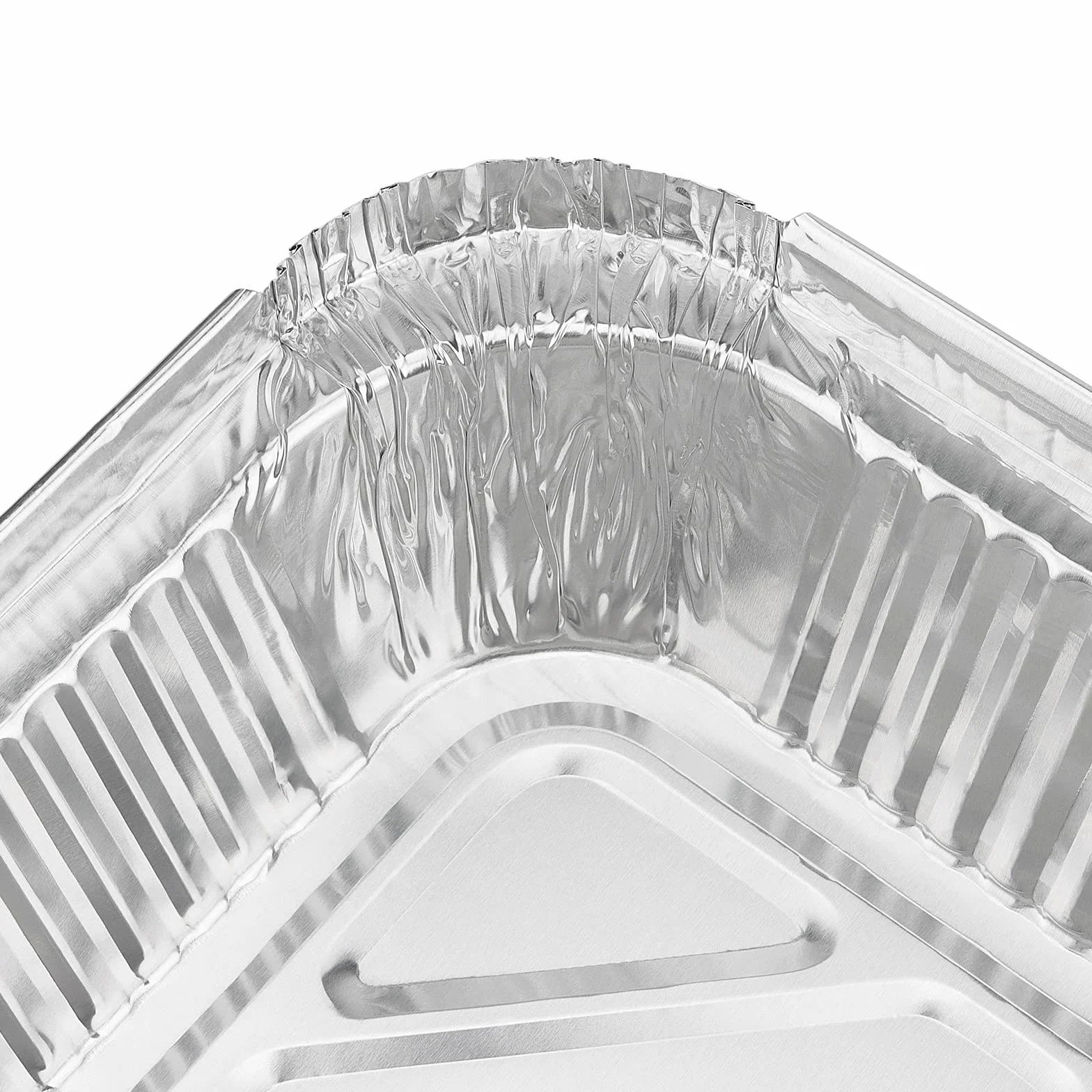 Aluminiowe tacki do grilla 50 sztuk 1000 ml 229 x 169 x 50 mm