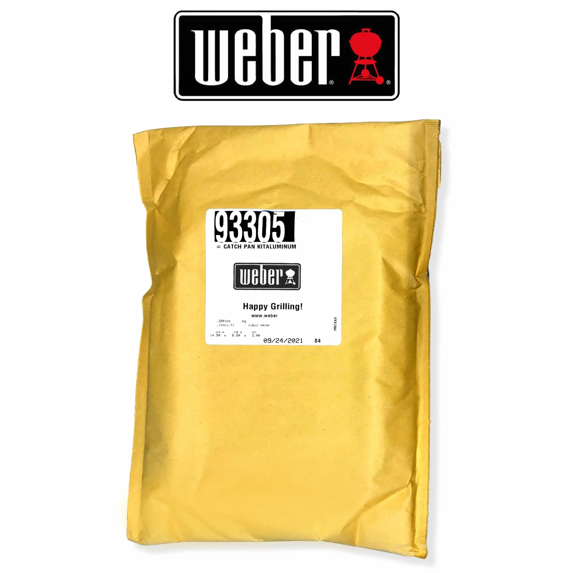 Weber #93305 Aluminum Catch Pan Kit