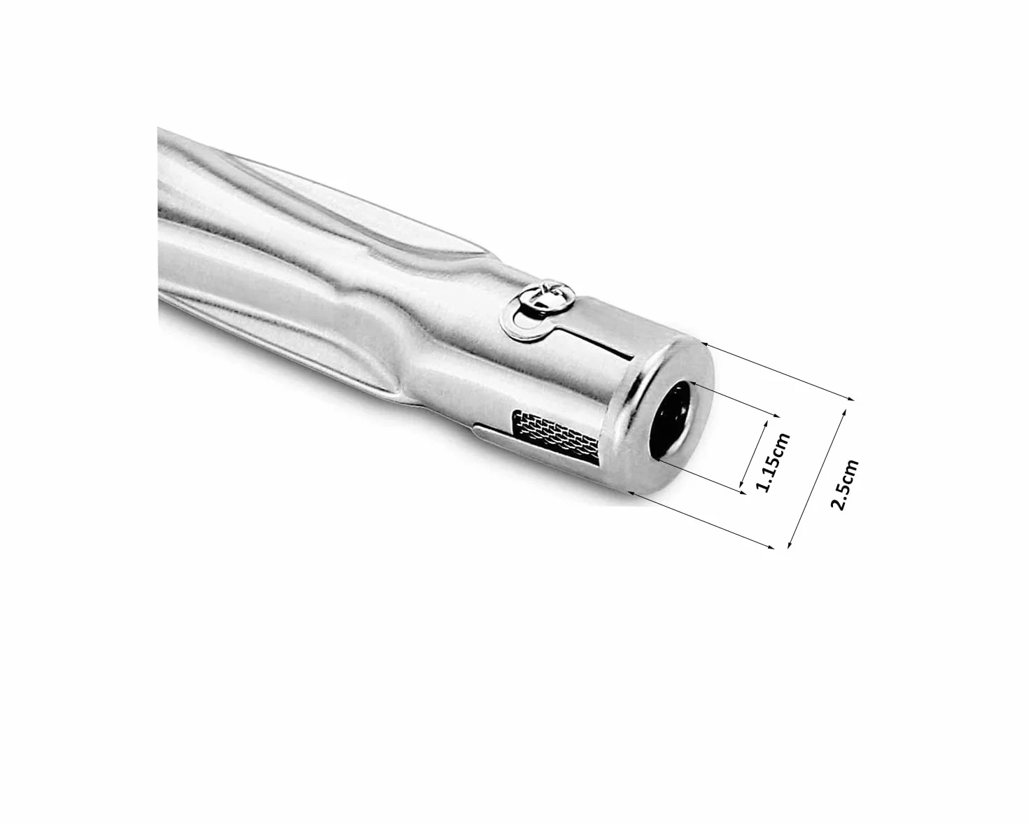 Denmay regulowana rura palnika gazowego 4 sztuki 35,5-48,3 cm