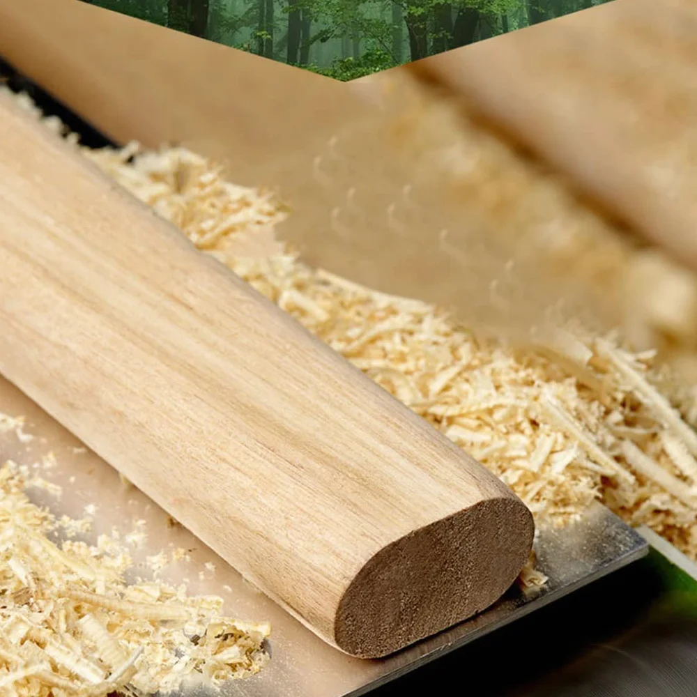 2 sztuki naturalnych drewnianych uchwytów, podstawa bukowa z litego aluminium, złota, regały na książki, uchwyty do szuflady, szafy, szafki na buty, komody, stolika nocnego (długość 1000 mm)