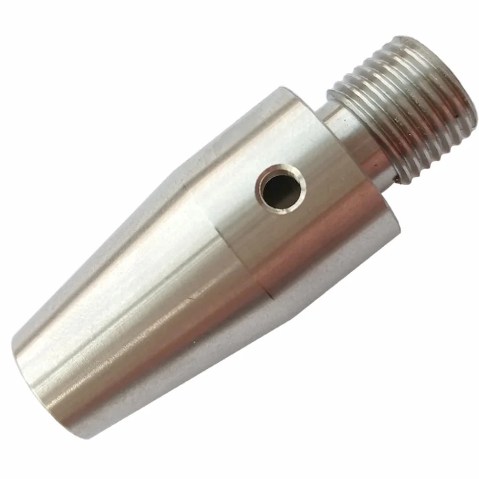 Adapter tłumika ze stali nierdzewnej 1/2 20 UNF do luf Crosman 11 mm