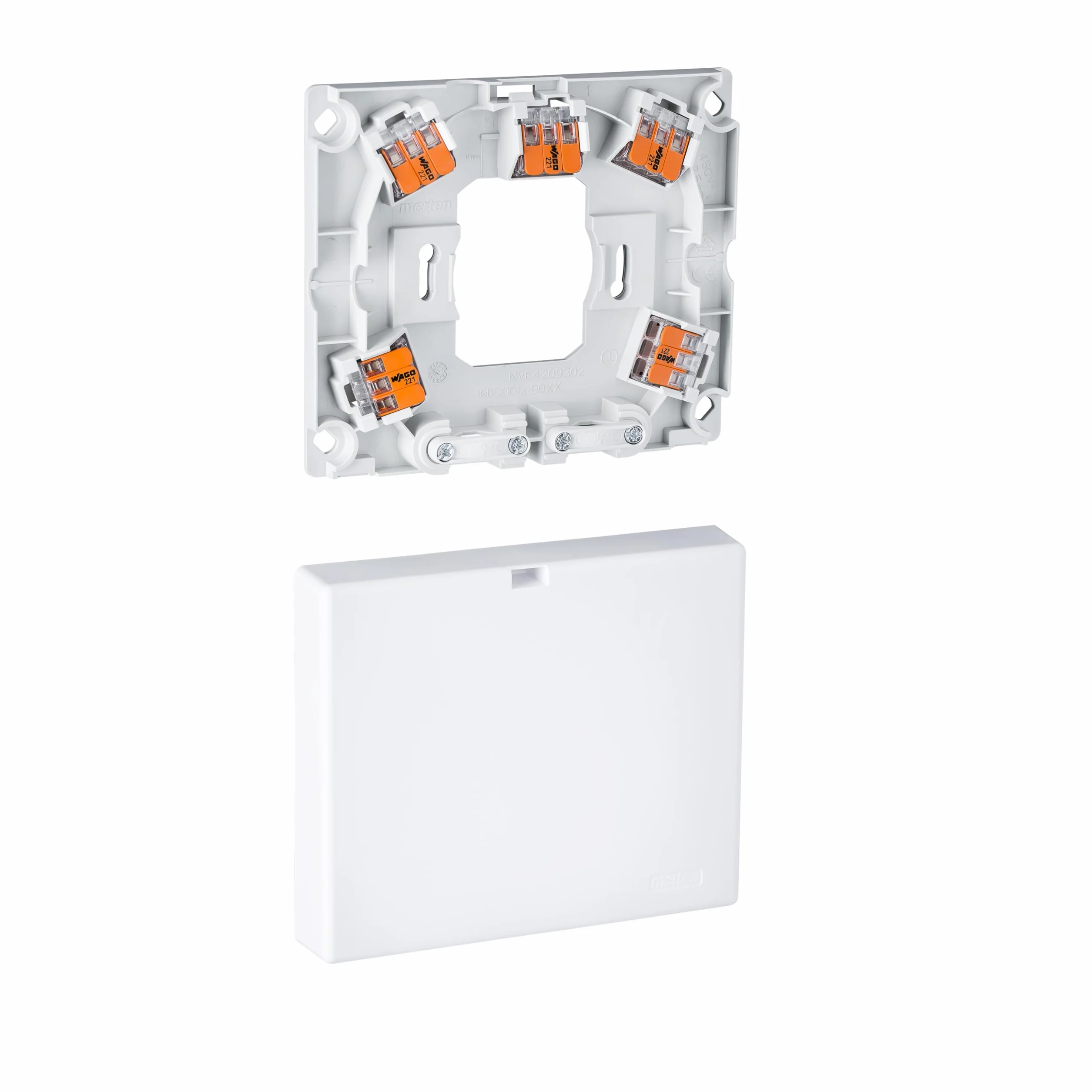Schneider Electric Meg1011-9019 Puszka Przyłączeniowa, Biały, ‎5 x 5 x 4 cm; 100 g