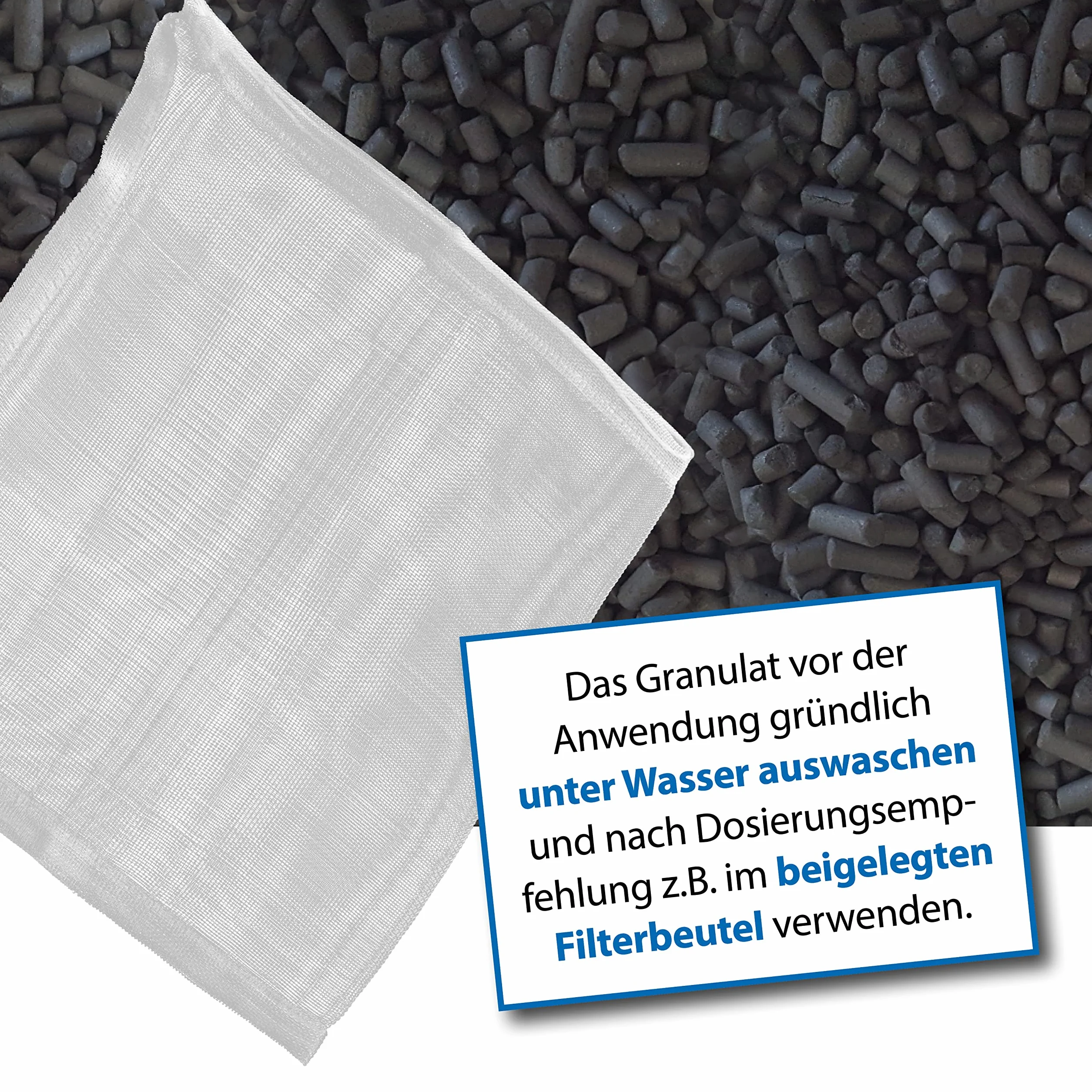 MICROBE-LIFT® - Carbopure | Węgiel aktywny dla krystalicznie czystej wody | Usuwa zanieczyszczenia, przebarwienia i zmętnienie