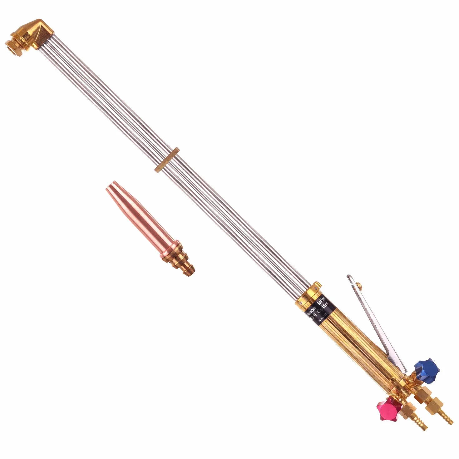 TC TECHNIC Palnik tnący MM-250 750 mm 75 cm do gazu, propanu, tlenu z dyszą 5/64 PNME 50-100 mm