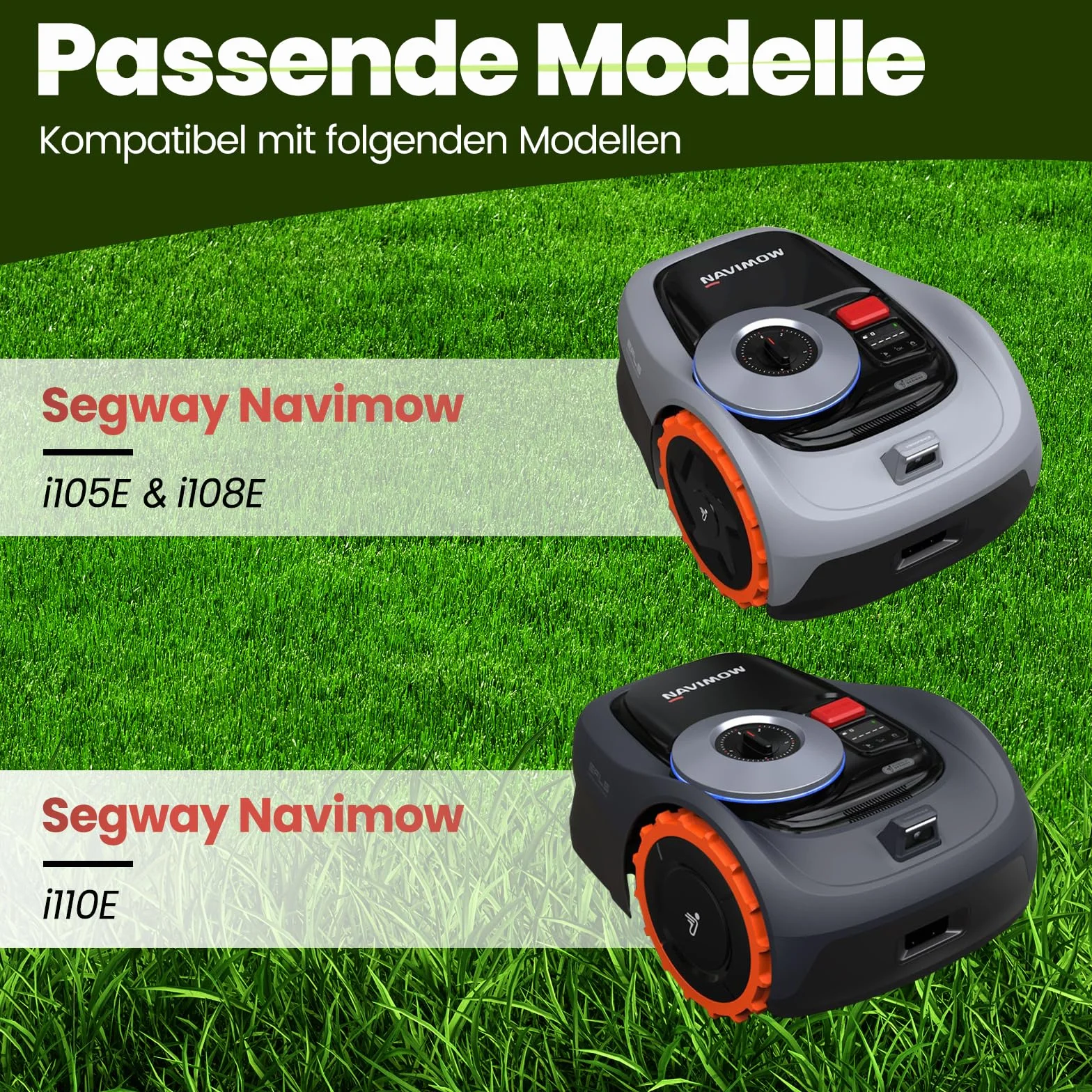 Tarcza nożowa do kosiarki Segway Navimow i105E i108E i110n z włóknem szklanym + 6 ostrzy