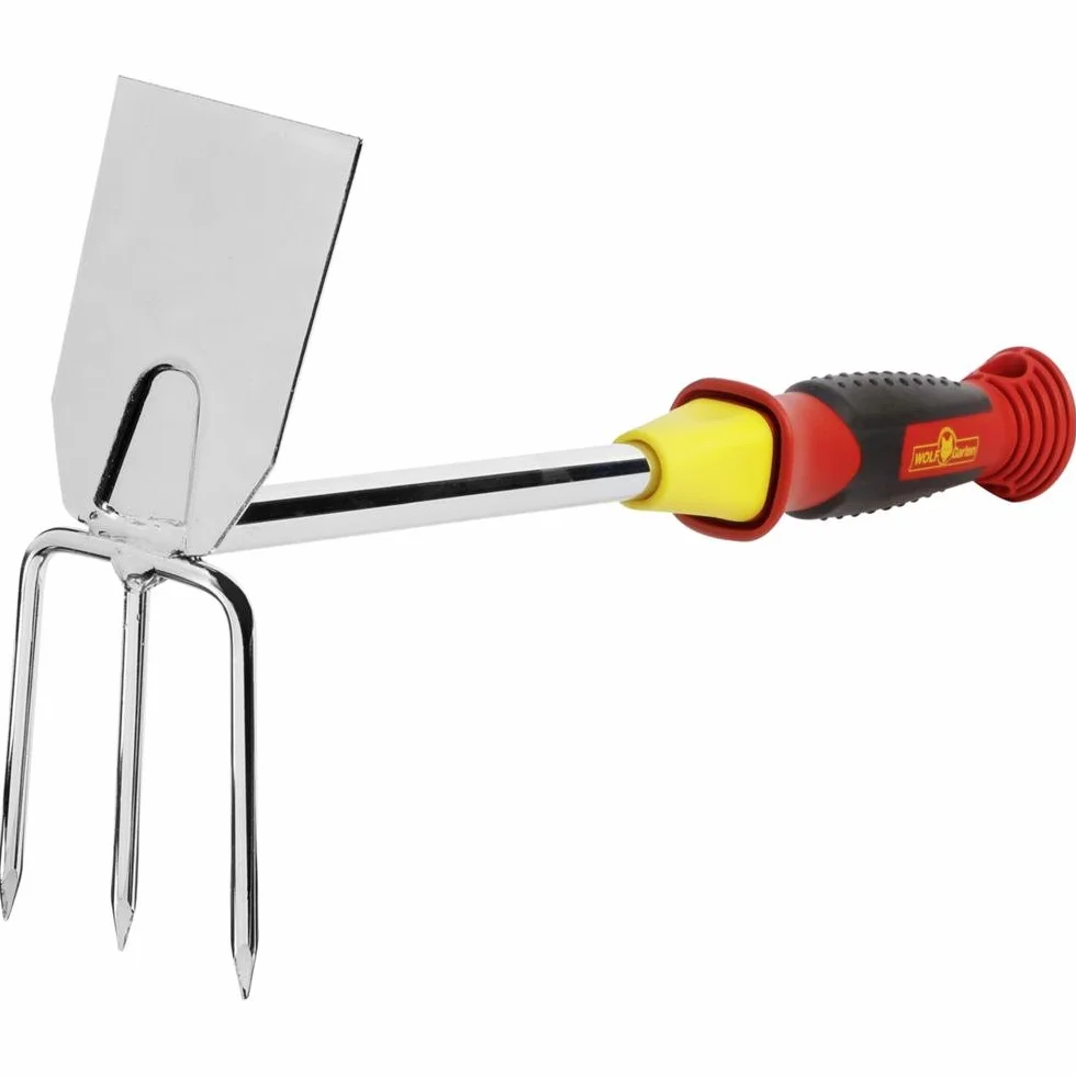 WOLF-Garten - multi-star® podwójna motyka LN-2K; 3022000, czerwony; żółty; szary
