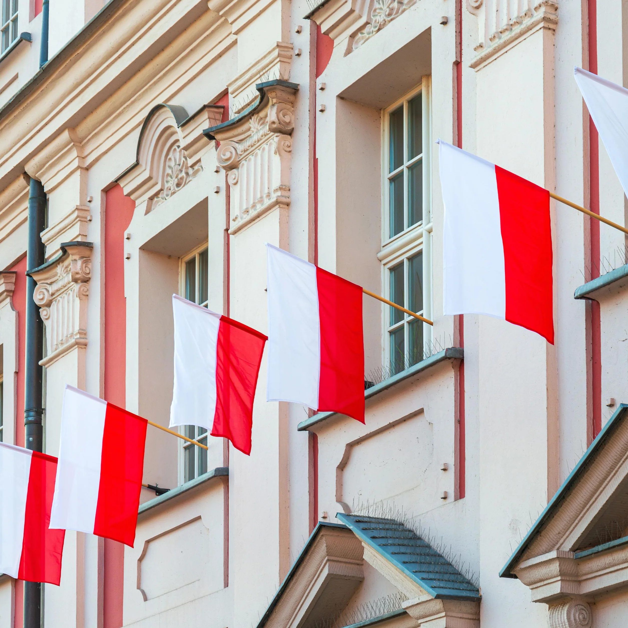 Podwójny uchwyt do flag