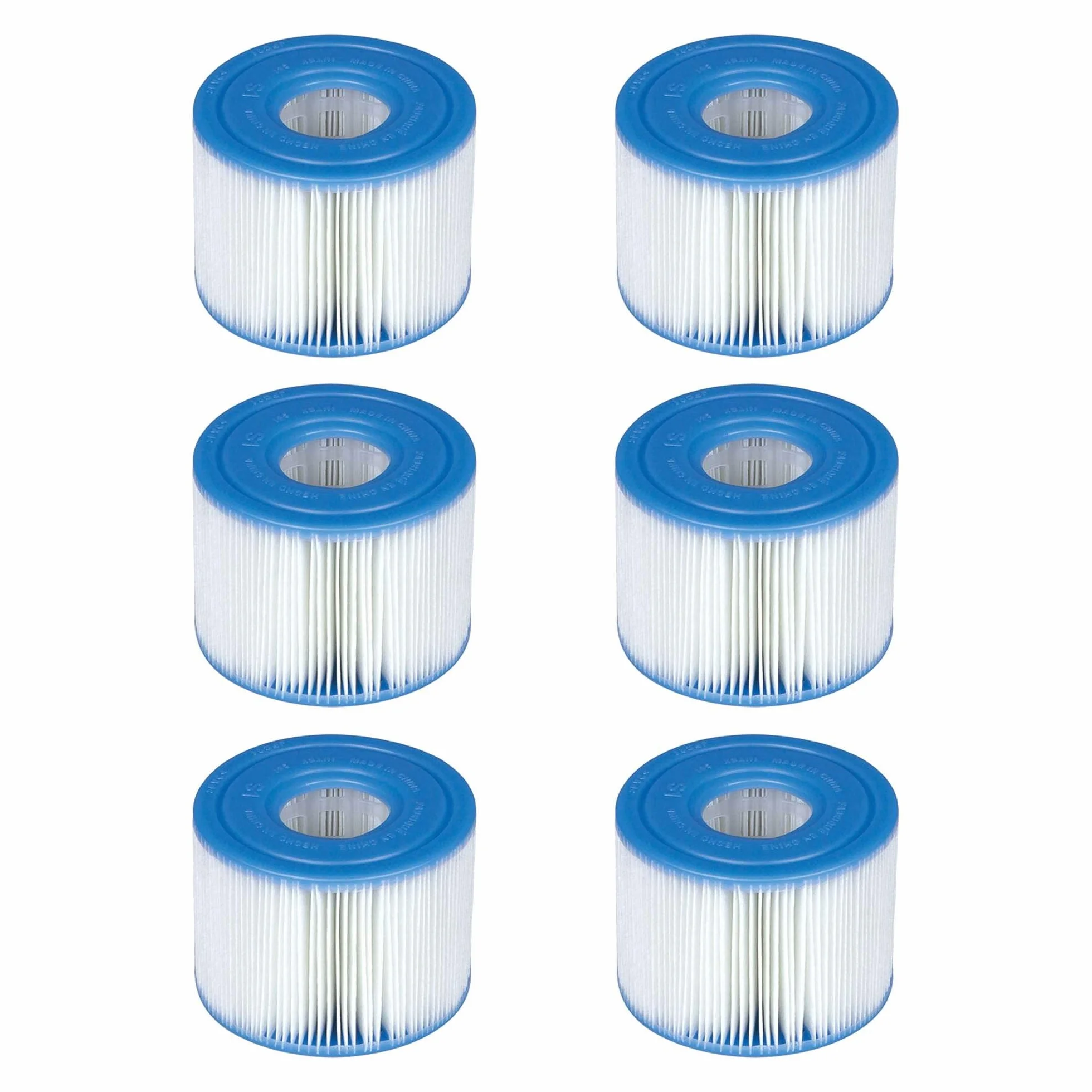 Intex PureSpa S1 Easy Set wkłady filtrujące do basenu, 6 filtrów, niebieskie