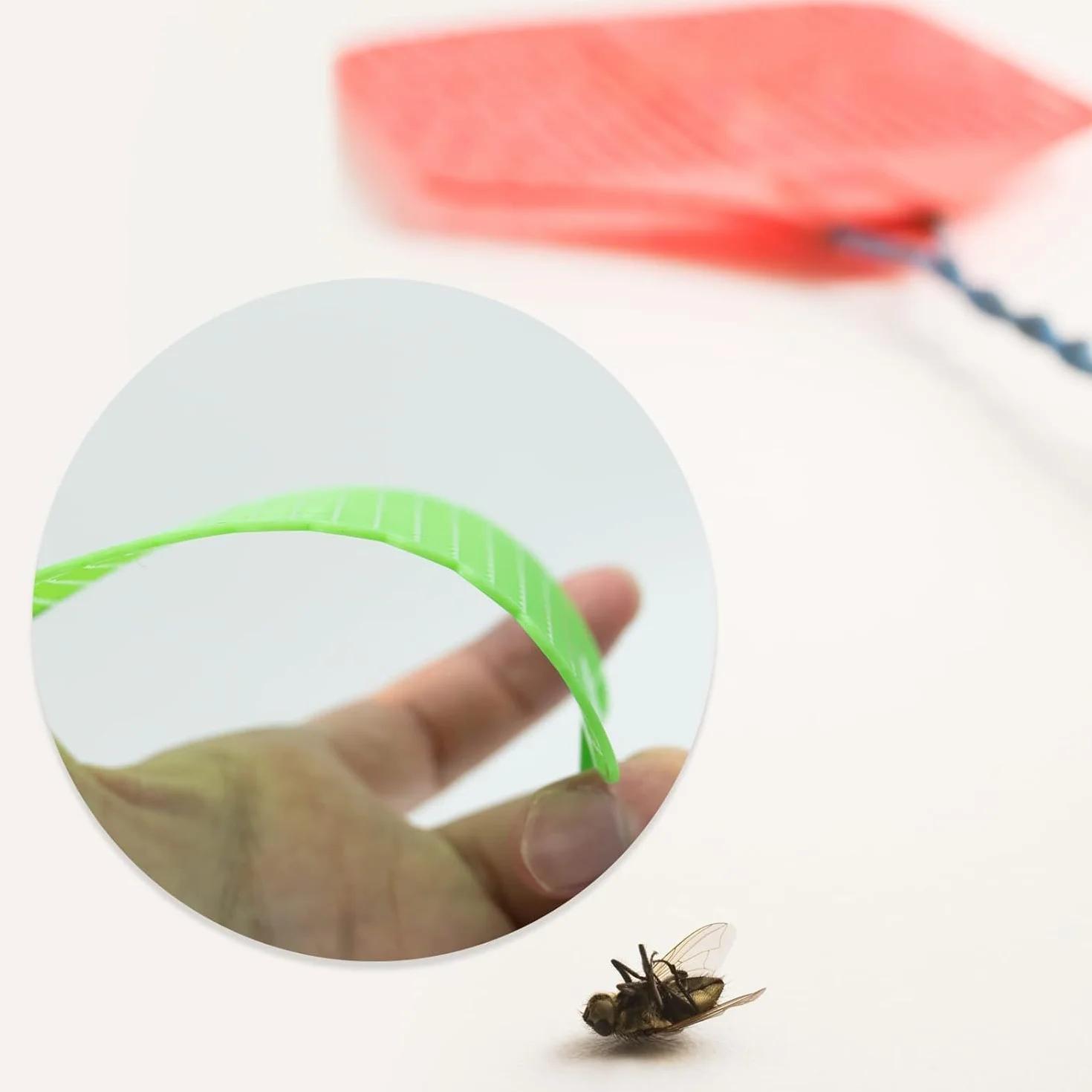 5-częściowy zestaw teleskopowych łapek na muchy, ręczne zwalczanie szkodników, ochrona przed komarami i owadami