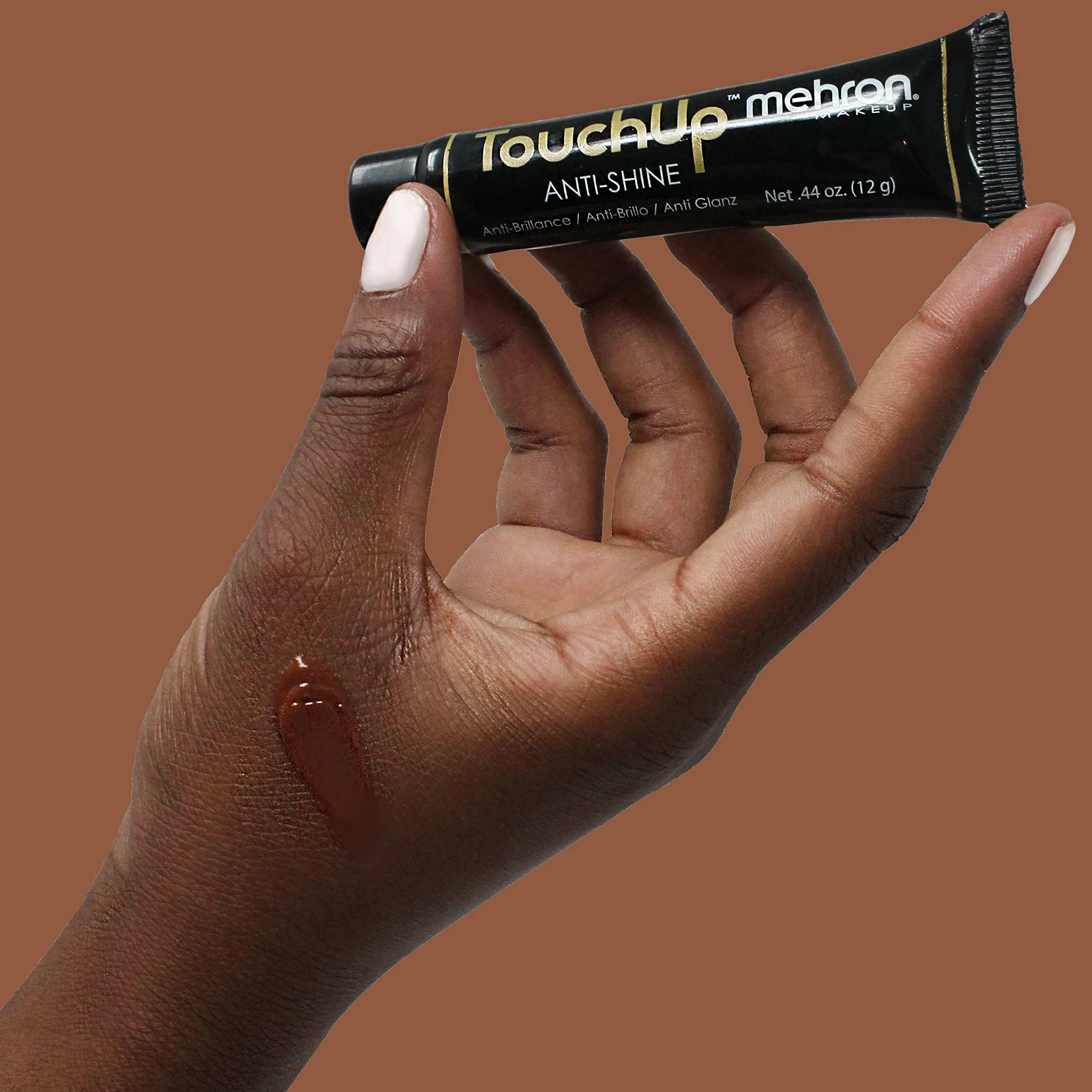 Mehron TouchUp Anti-Shine Gel Dark Tint (15 ml)