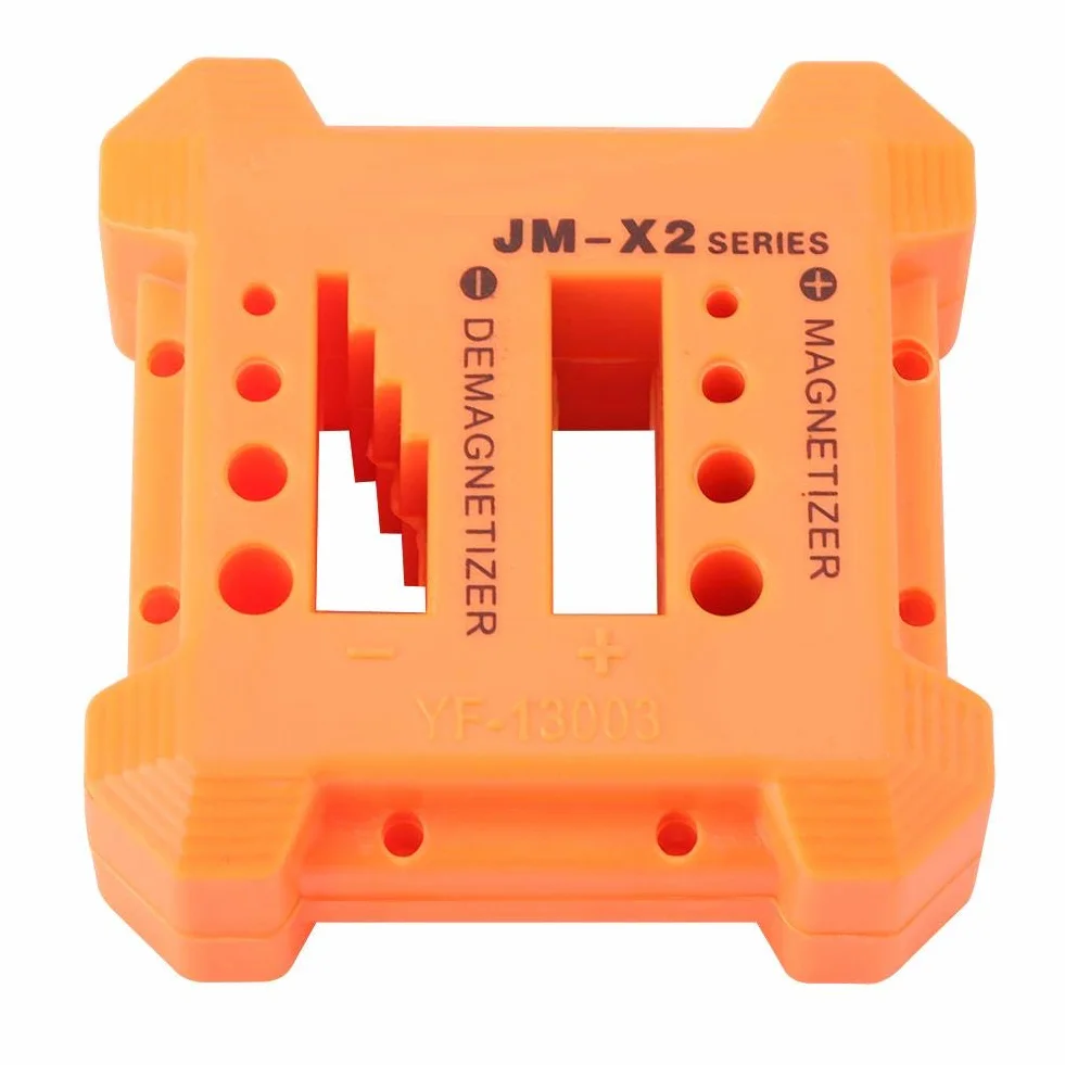 DeWin Magnezator Demagnetyzator - Magnesator demagnezujący Praktyczne i przenośne narzędzie do magnesu demagnezatora do końcówek wkrętaków, końcówek śrub