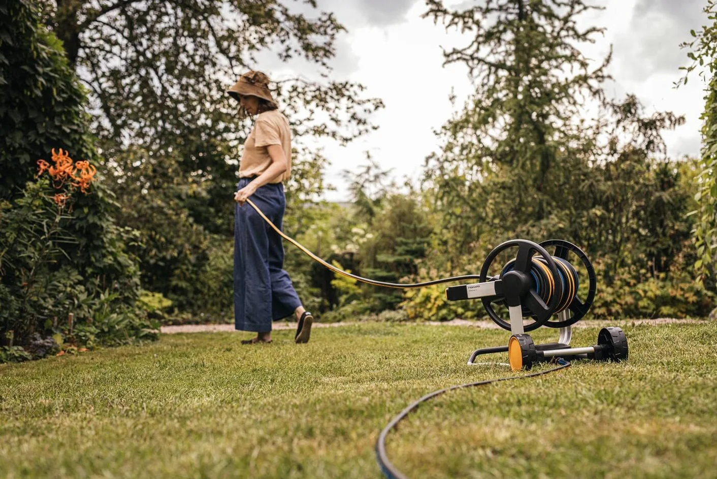 Fiskars Koło wodne Ręczne XL