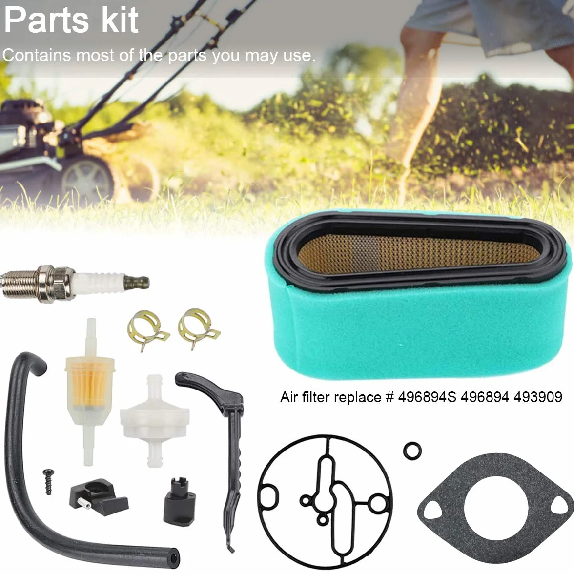 Zestaw wymienny gaźnika Briggs & Stratton 287707 287777 28N707 28N777 28P777 28Q777 Silniki 14KM-18KM Zestaw części