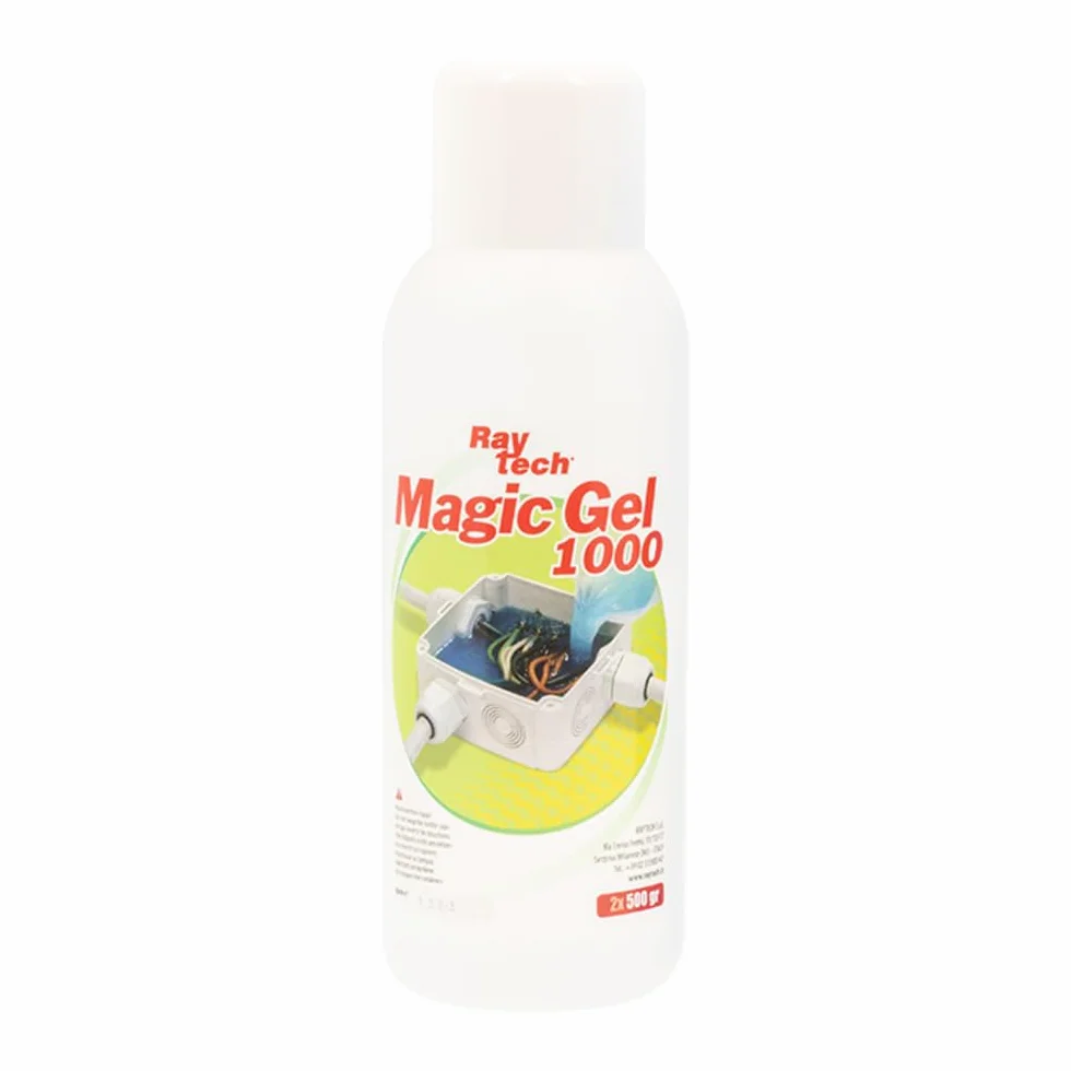 Raytech Magic Gel 1000 Uszczelniacz do Elektryki, 2 x 500 g