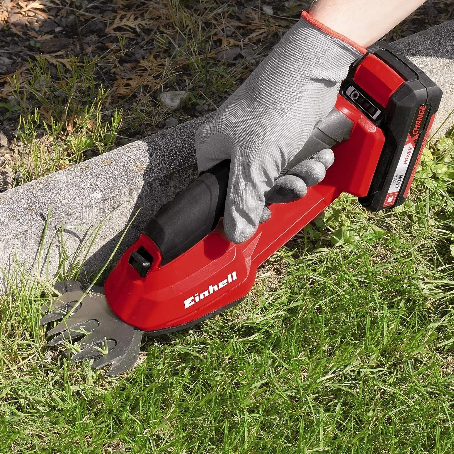 Einhell GC-CG 18 Li-Solo Power X-Change Akumulatorowe nożyce do trawy i krzewów 18 V 200 mm 100 mm Li-ion