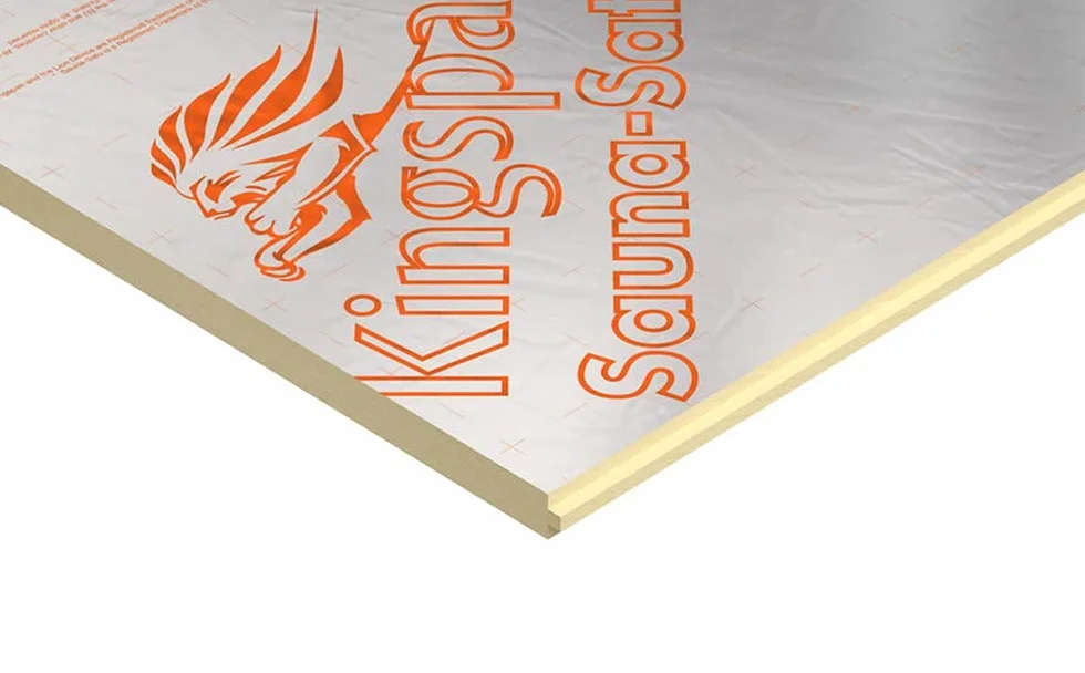 Kingspan SPU płyta izolacyjna do sauny 600 x 1200 x 30 mm